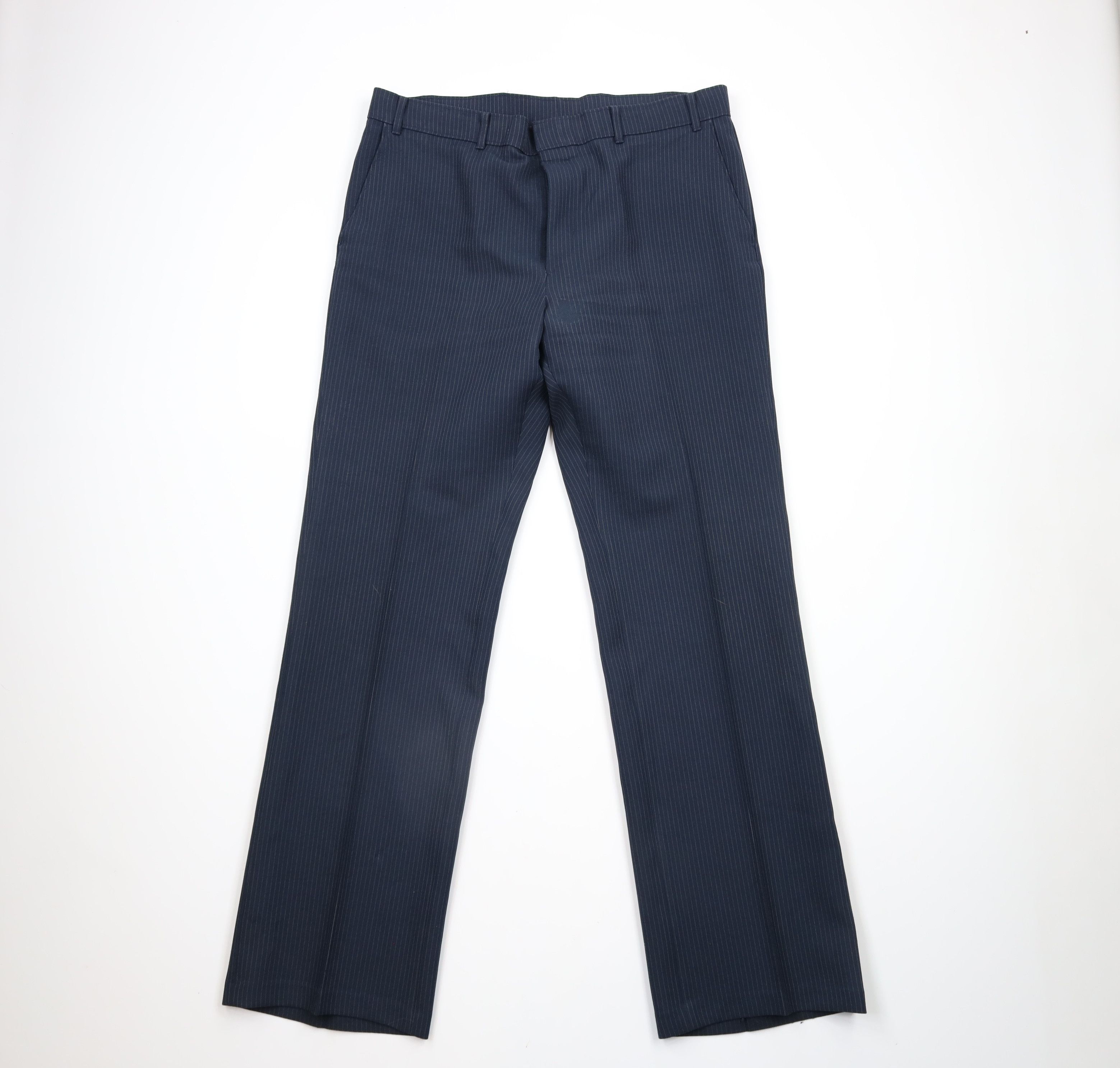 Levi's × Vintage Vintage 70s Levis Knit Wide Leg Bell Bottoms Pants USA AS IS Size US 36 / EU 52 - 1 Thumbnail