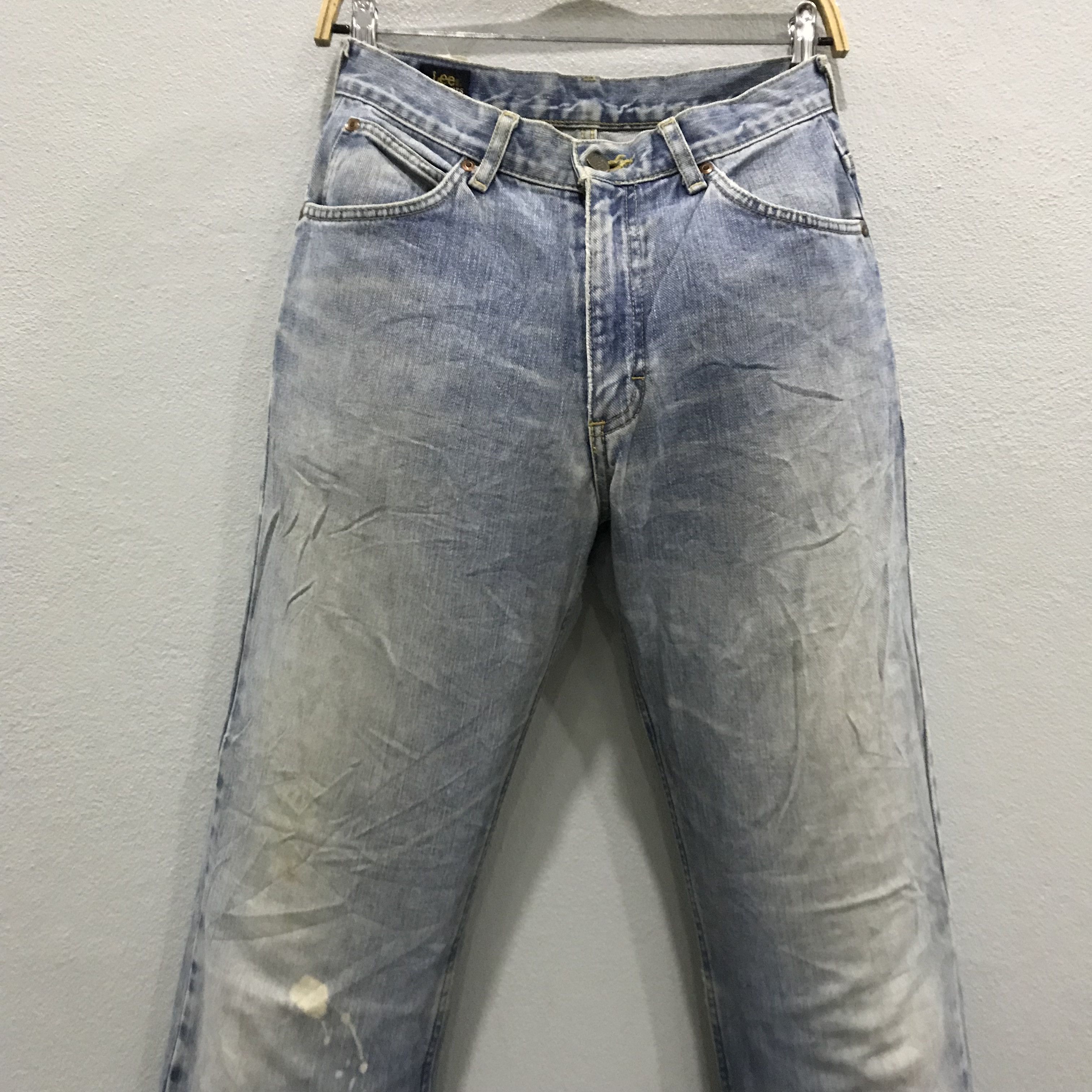 Lee Vintage 90s Lee Light Wash Jeans High Rise Straight Leg Size US 29 - 3 Thumbnail
