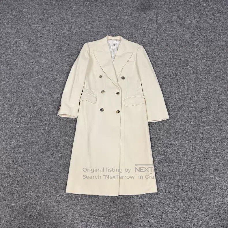 Hermes Hermes Double-breasted Wool Coat Size XXS / US 00 / IT 34 - 1 Thumbnail