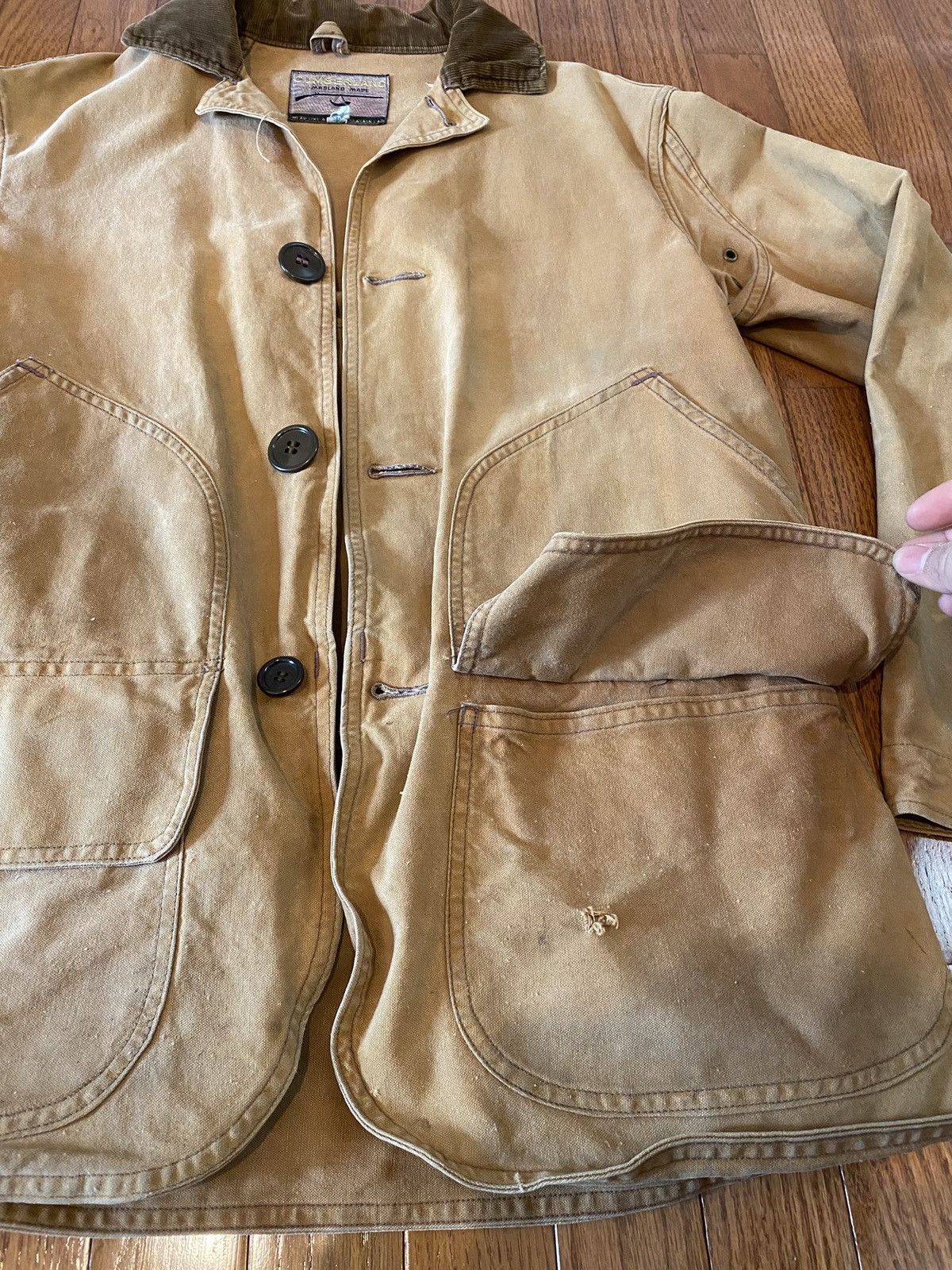 Vintage Cumberland Canvas Workwear Jacket Size US M / EU 48-50 / 2 - 2 Thumbnail
