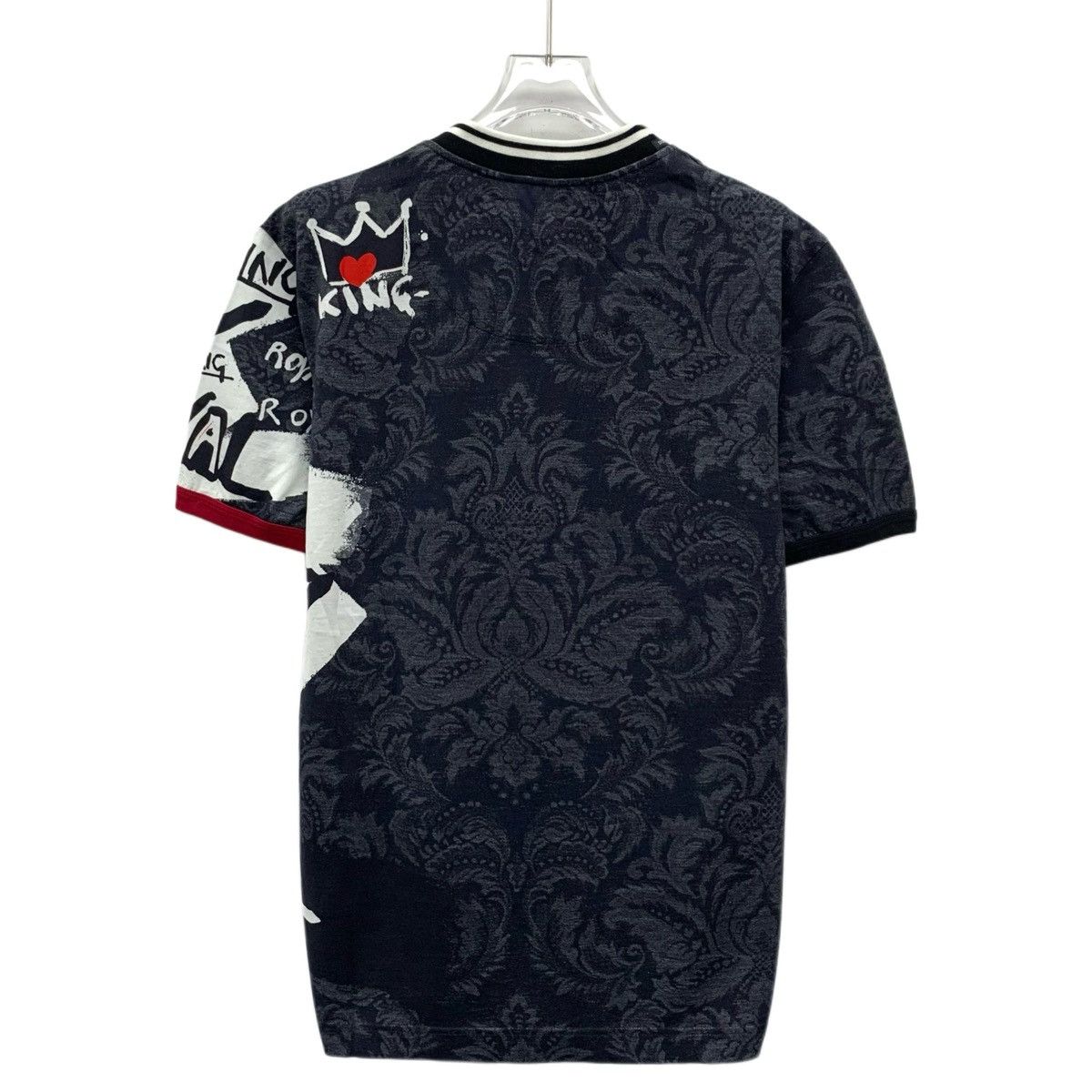 Dolce & Gabbana Dolce & Gabbana Cotton Crew Neck Short Sleeve T-Shirt K26WX Size US S / EU 44-46 / 1 - 2 Thumbnail