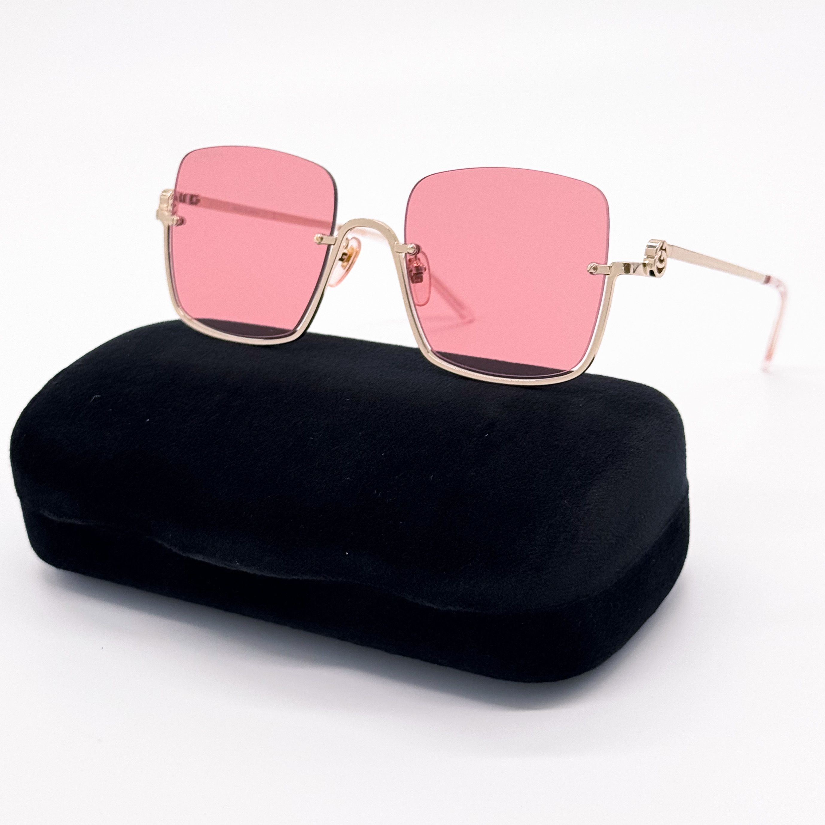 Gucci NEW GUCCI GG1593S 003 Gold/Pink/Violet Women 