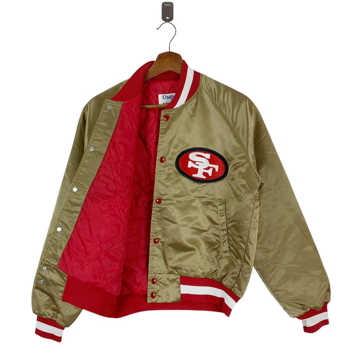 NFL VINTAGE 80S SAN FRANCISCO 49ERS SATIN NFL BOMBER JACKET Size US S / EU 44-46 / 1 - 5 Thumbnail