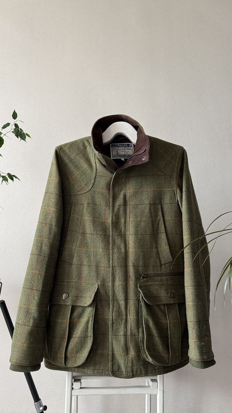 Vintage Boldly British Tweed Hunting Fishing Shooting Farm Jacket Size US S / EU 44-46 / 1 - 4 Thumbnail