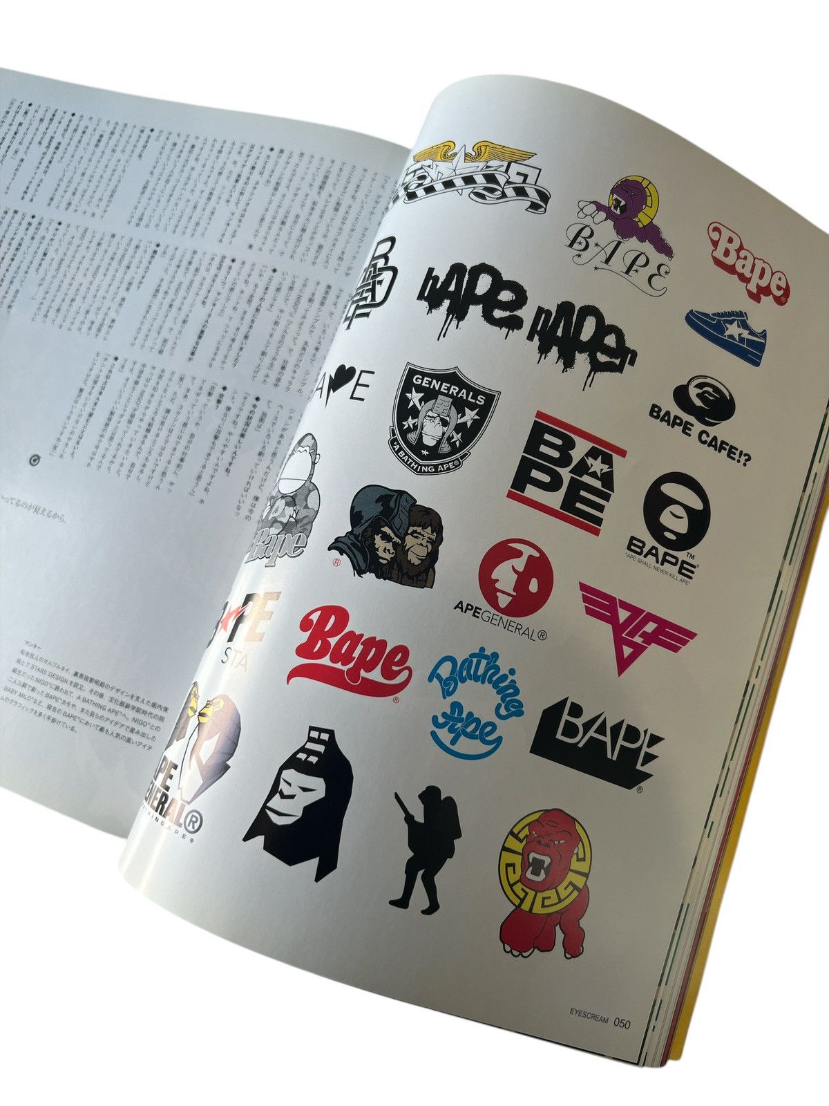Bape BAPE NIGO EYESCREAM MAGAZINE w/ Sticker Sheet Size ONE SIZE - 15 Thumbnail