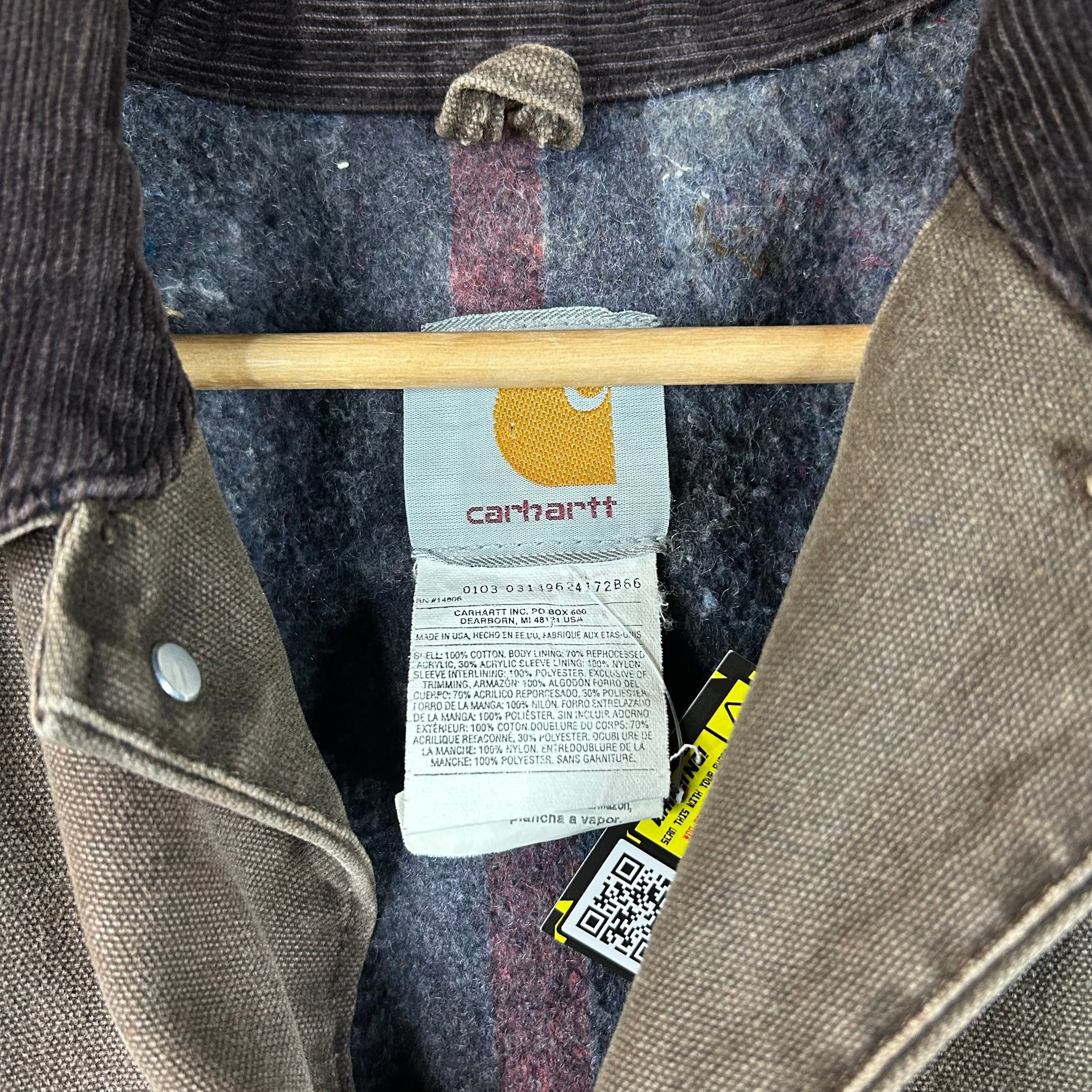 Carhartt × Vintage Mocha Carhartt Chore Coat Size Medium Size US M / EU 48-50 / 2 - 3 Thumbnail