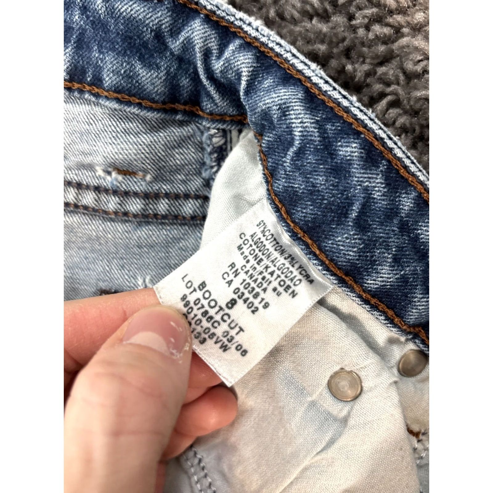 Harley Davidson VINTAGE Harley-Davidson Jeans Womens 8 Bootcut Denim 30x31 Blue Medium Wash 5-Pocket Regular US Theme Mens Womens Girls? Size 30" / US 8 / IT 44 - 7 Thumbnail