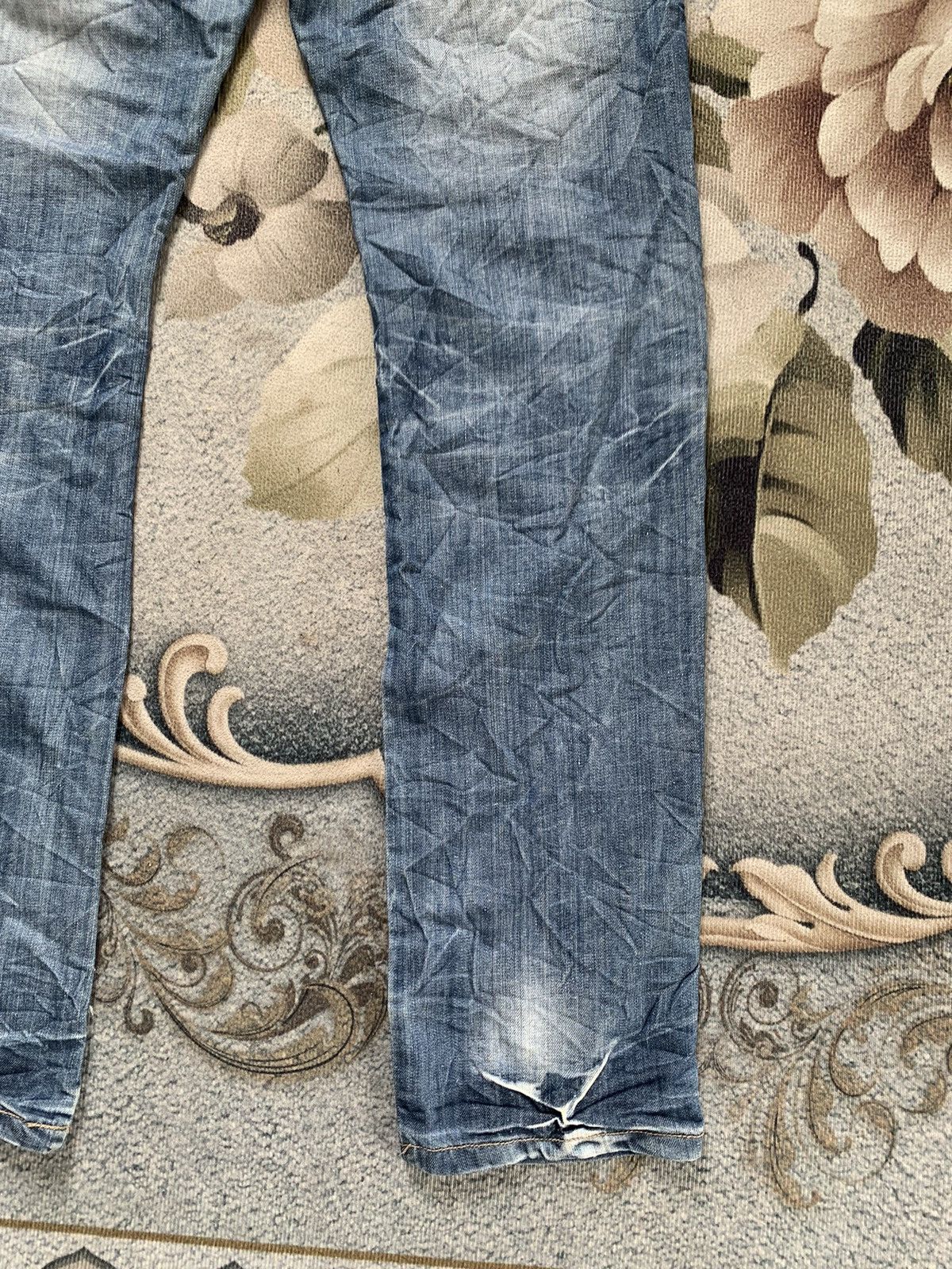 Japanese Brand Multipockets Functional Jeans Dal Denim Pant Nice Design Size US 33 - 10 Thumbnail