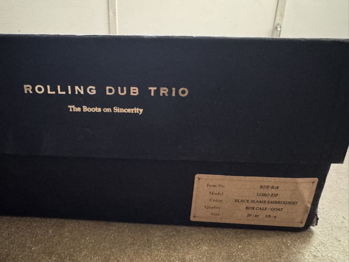 Rolling Dub Trio Loro zip flames Size US 9 / EU 42 - 6 Thumbnail