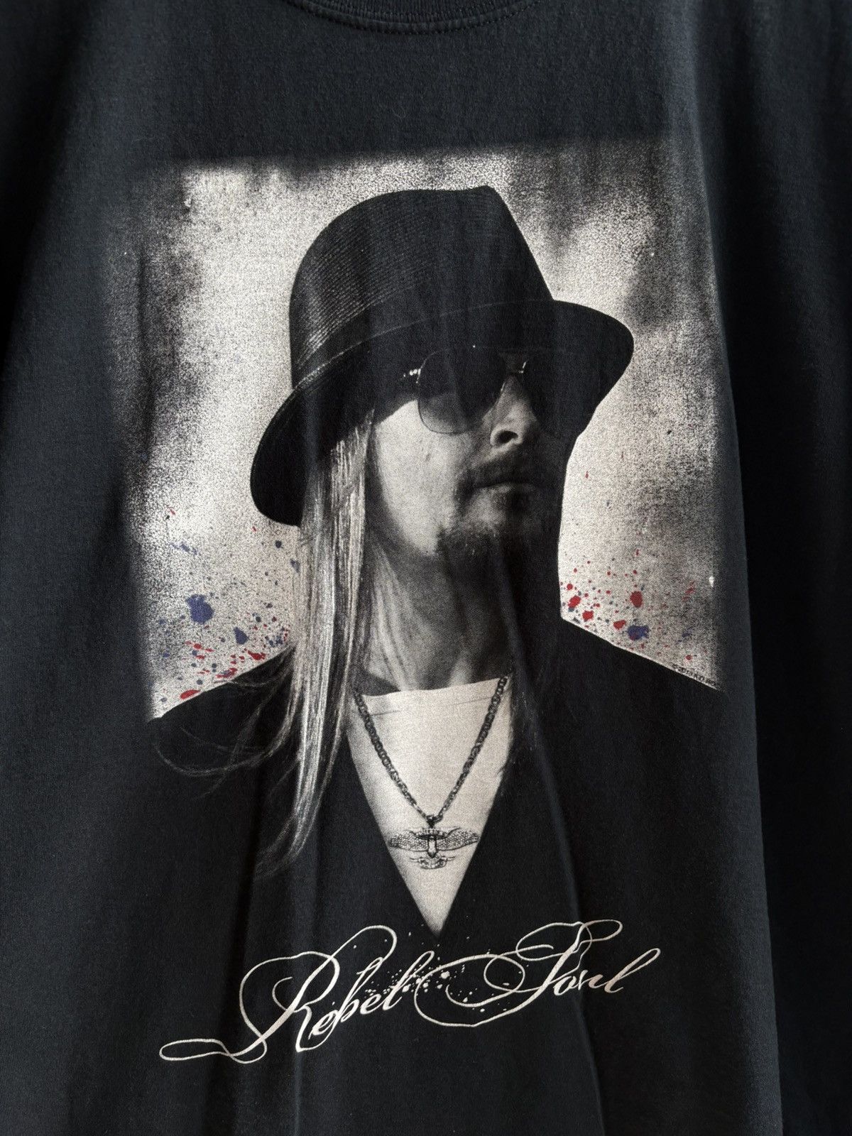 Band Tees Kid Rock Rebel Soul Tour Rock Band T-shirt Size US XXL / EU 58 / 5 - 2 Thumbnail