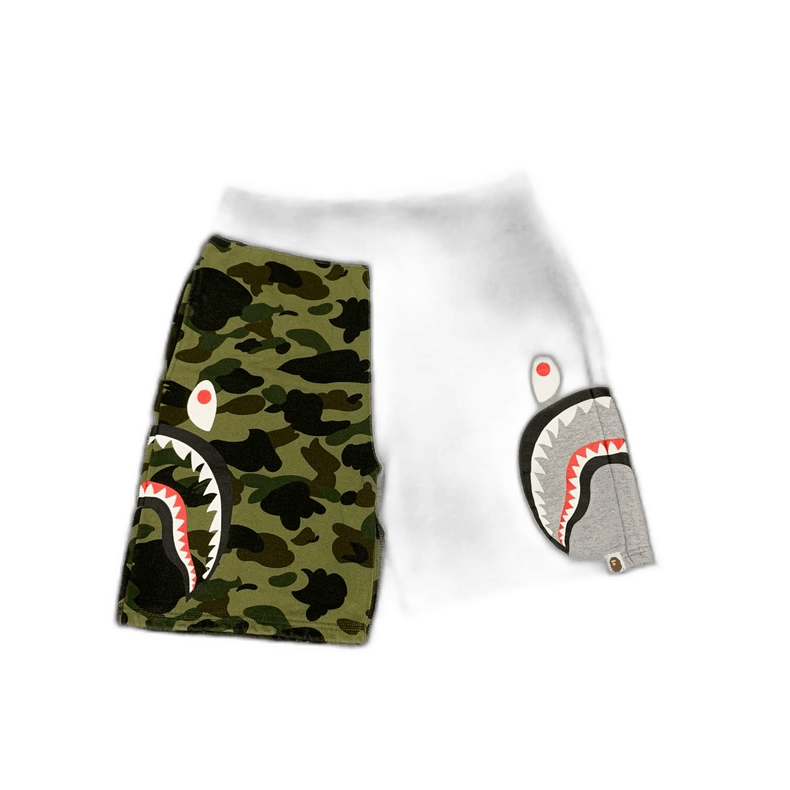 Bape BAPE Shark Color Block Shorts Size L Size US 34 / EU 50 - 1 Thumbnail