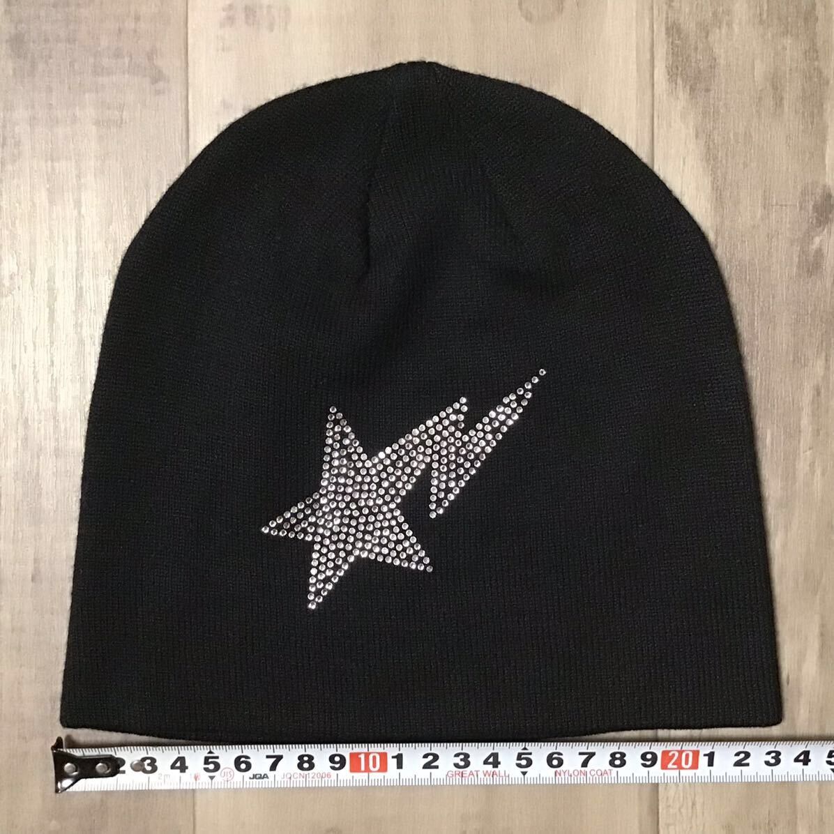 Bape Crystal Stone BAPE STA LOGO beanie knit cap APE STAR Size ONE SIZE - 4 Thumbnail