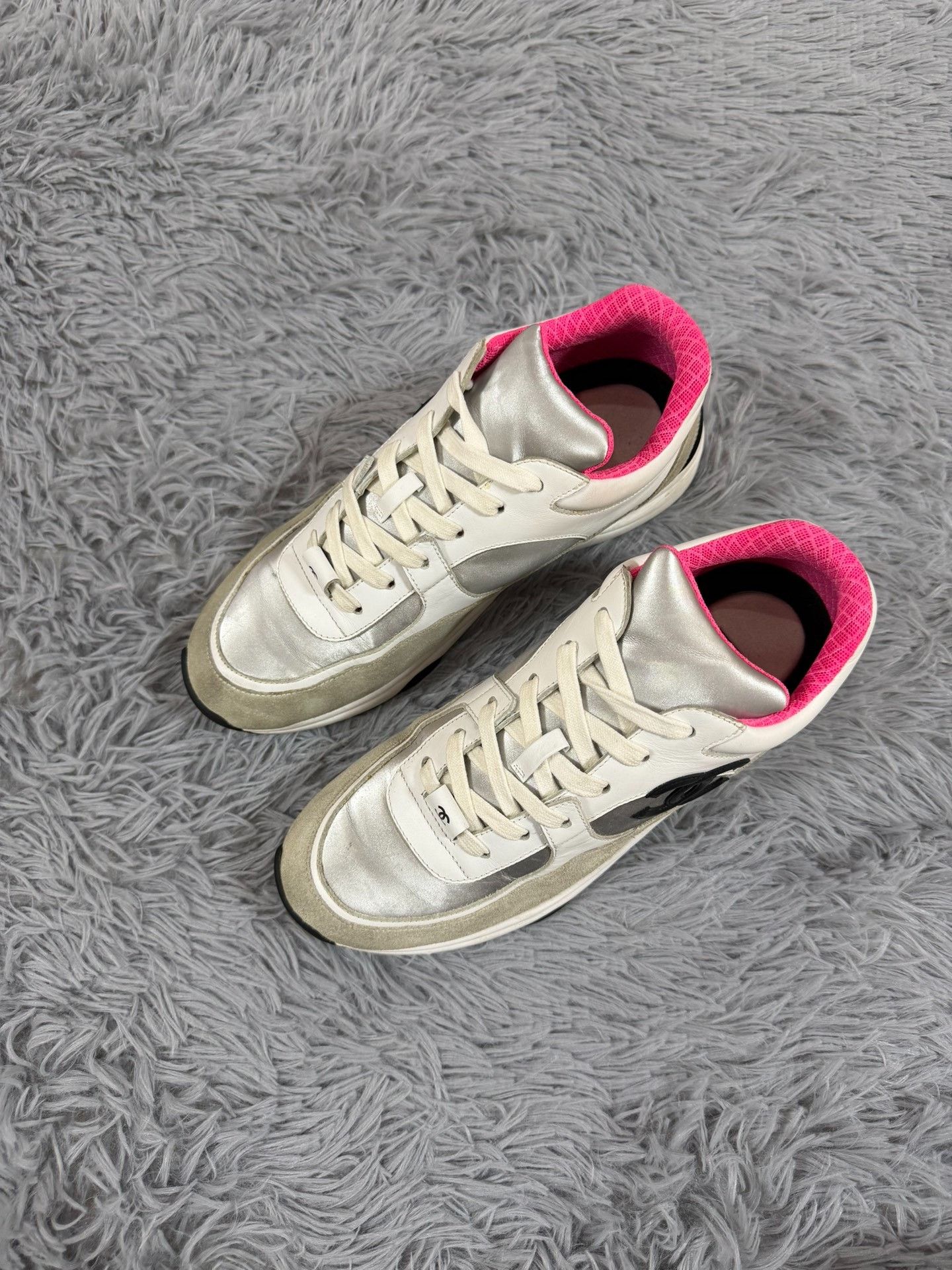 Chanel Chanel Casual Multi Lowtop Sneakers us_10 Women Size US 10 / IT 40 - 1 Thumbnail