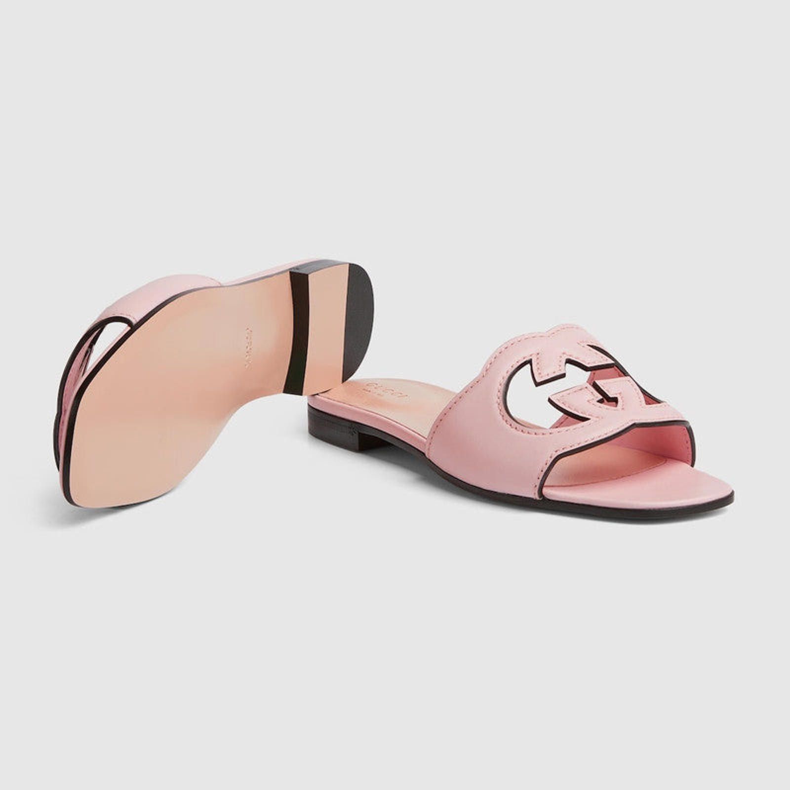 Gucci Gucci Interlocking G Slide Sandals Size US 6 / IT 36 - 3 Thumbnail