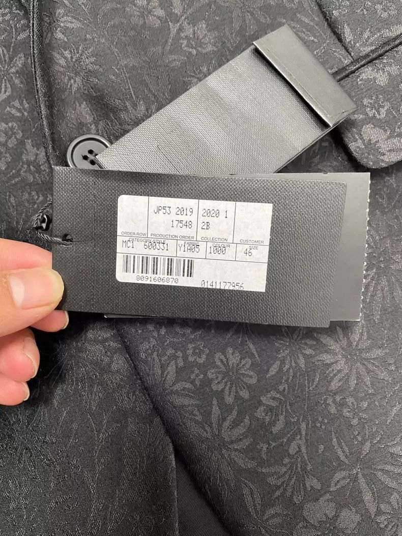 Saint Laurent Paris Saint Laurent Black Silk Suit Jacket-2507 Size US M / EU 48-50 / 2 - 5 Thumbnail