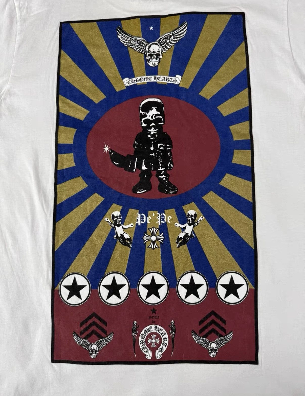 Chrome Hearts Chrome Hearts Foti Harris Short Sleeve Tee Size US L / EU 52-54 / 3 - 4 Thumbnail