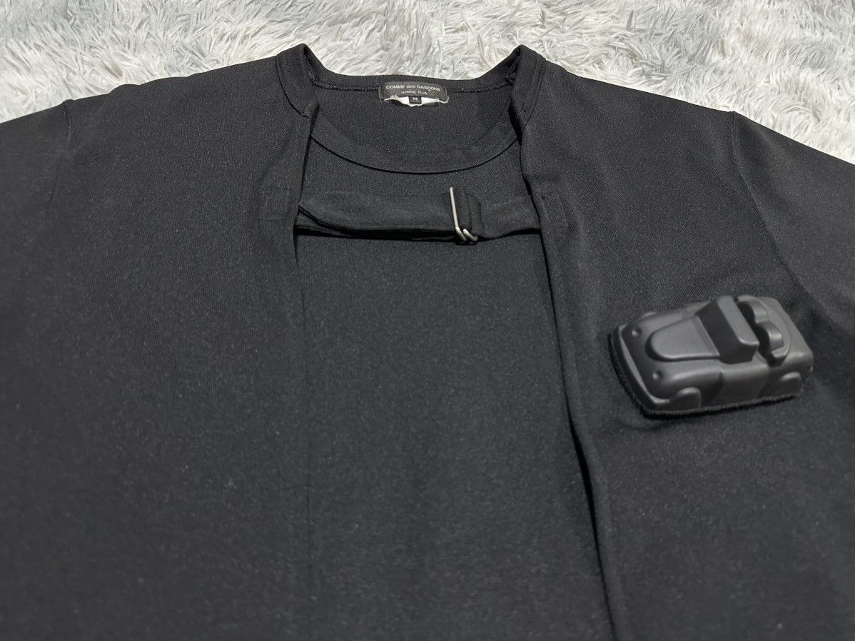 Comme des Garcons Homme Plus 🔥Aw17 Comme Des Garcons Homme Plus Bondage Layered Shirt Size US XXL / EU 58 / 5 - 1 Thumbnail
