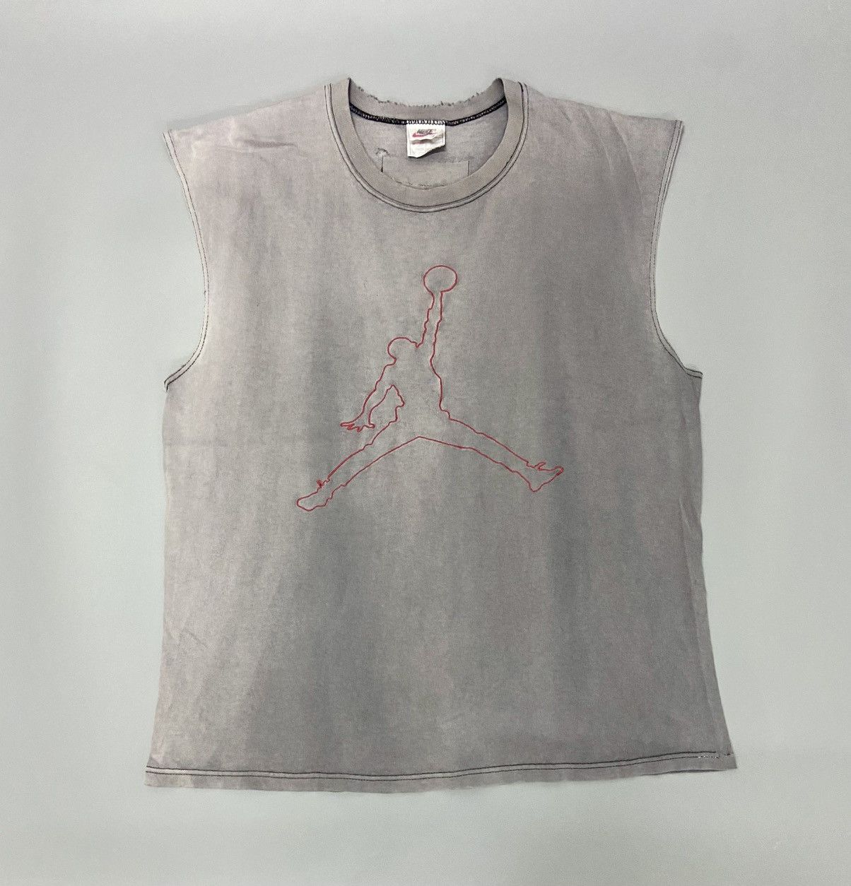 Nike Vintage 1990s Nike Air Jordan Jumpman tee Size US L / EU 52-54 / 3 - 5 Thumbnail
