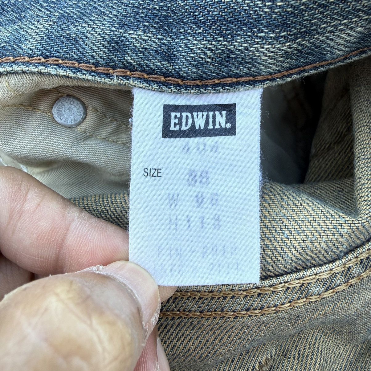 Edwin W40 VINTAGE EDWIN RUSTY DENIM FADED JEAN PANTS Size US 40 / EU 56 - 16 Thumbnail