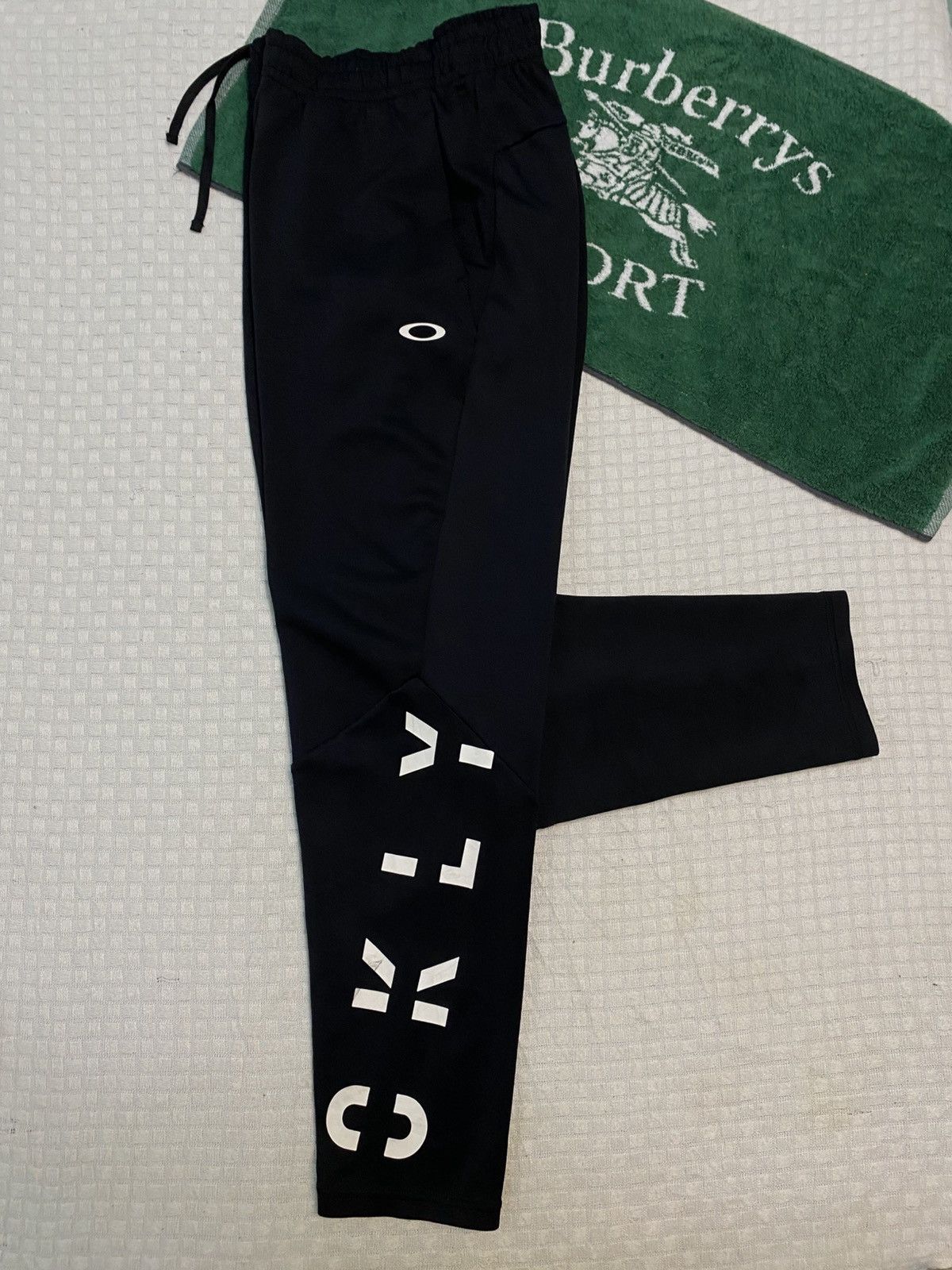 Oakley × Vetements 💥Vintage OAKLEY 90S LONG TRACK PANTS Y2K Size US 28 / EU 44 - 2 Thumbnail