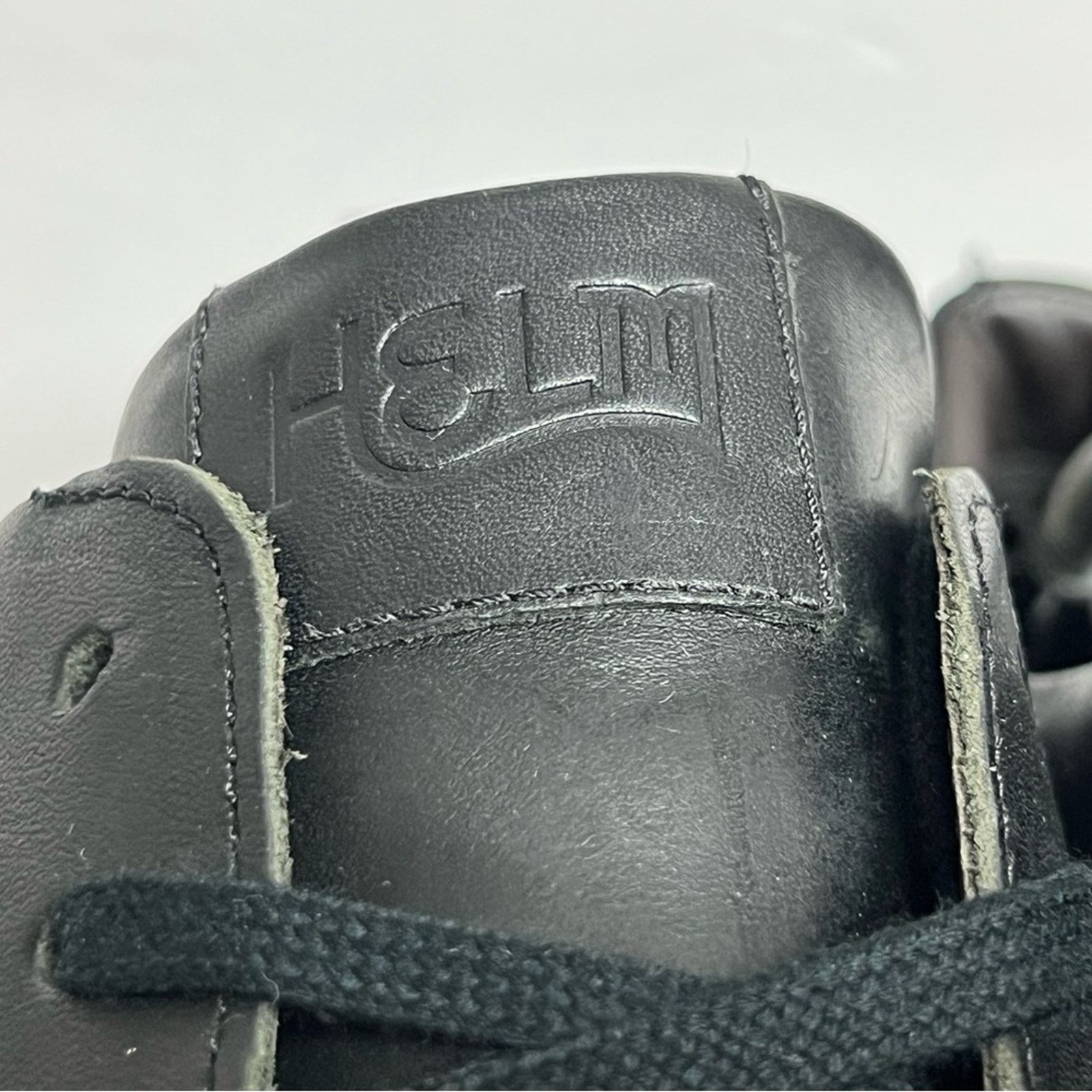 HELM Helm Xander Size 11M Black Leather Shoes Brazil WORN TWICE Size US 11 / EU 44 - 5 Thumbnail