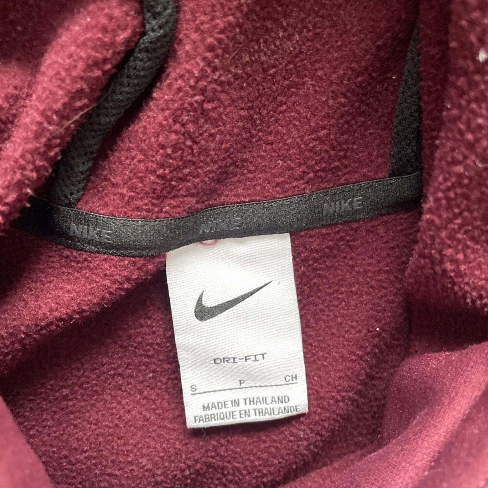 Nike Nike Summit Hoodie Mens S Maroon Pullover Basketball Sweatshirt Size US S / EU 44-46 / 1 - 3 Thumbnail