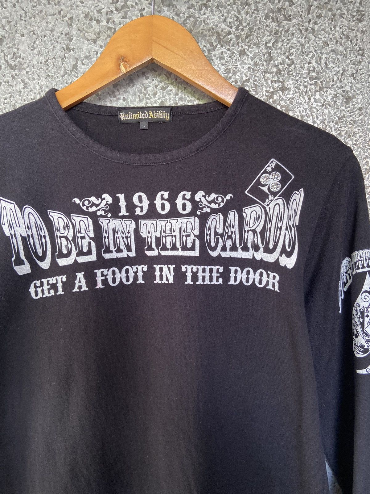 If Six Was Nine 🔥 Vintage House of Card t shirt long sleeve Size US S / EU 44-46 / 1 - 4 Thumbnail