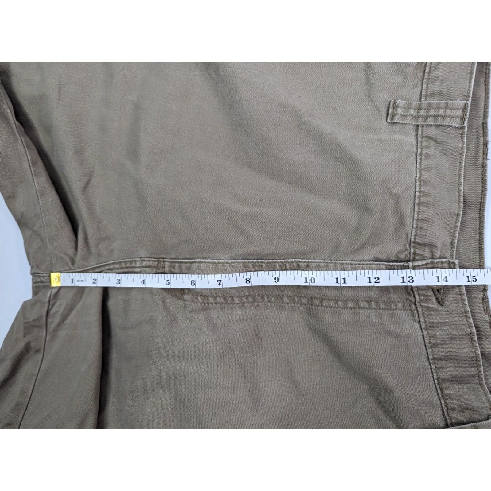 Wrangler Wrangler Shorts Cargo Pocket Khaki Beige 42 Men's Regular Cargo Outdoor Workwear Comfort Jeans Short Pants Size US 42 / EU 58 - 6 Thumbnail