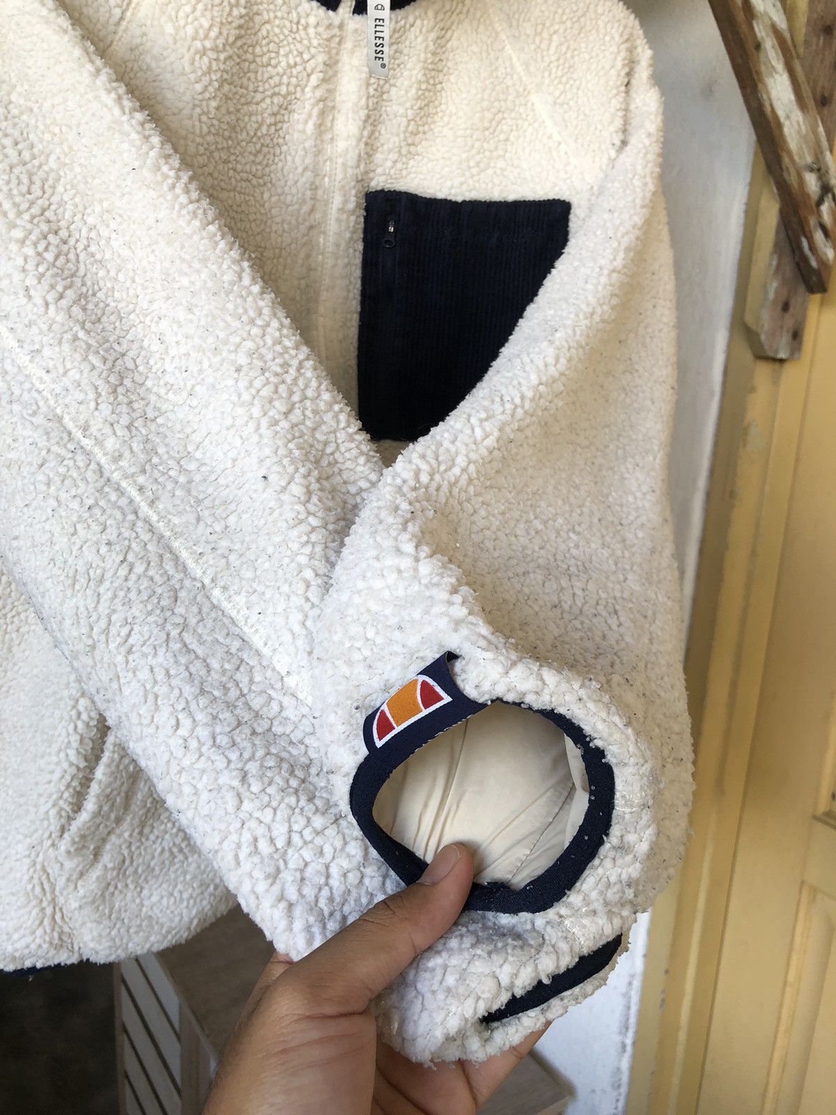 Ellesse Ellesse Sport Fleece Sherpa Zipper Jacket Like Patagonia Size US M / EU 48-50 / 2 - 11 Thumbnail
