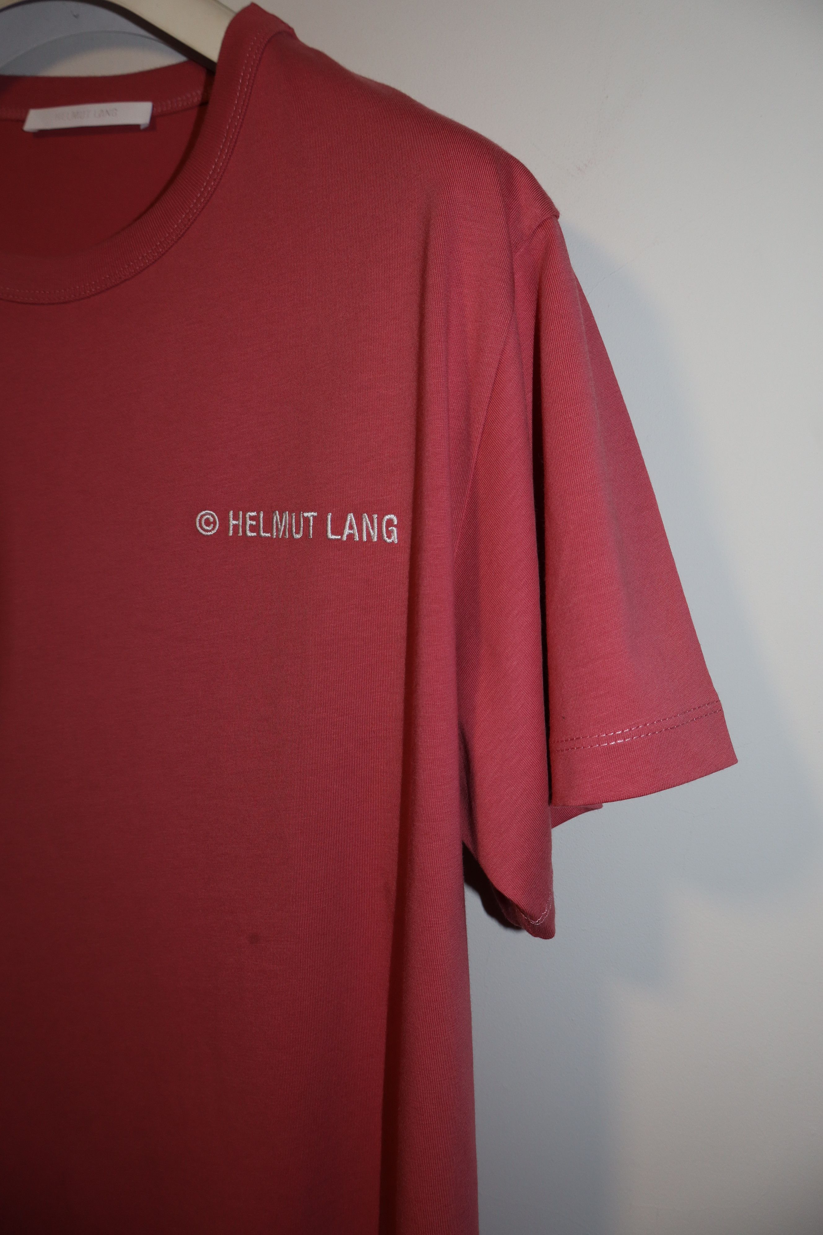 Helmut Lang Embroidered logo t-shirt Size US M / EU 48-50 / 2 - 7 Thumbnail