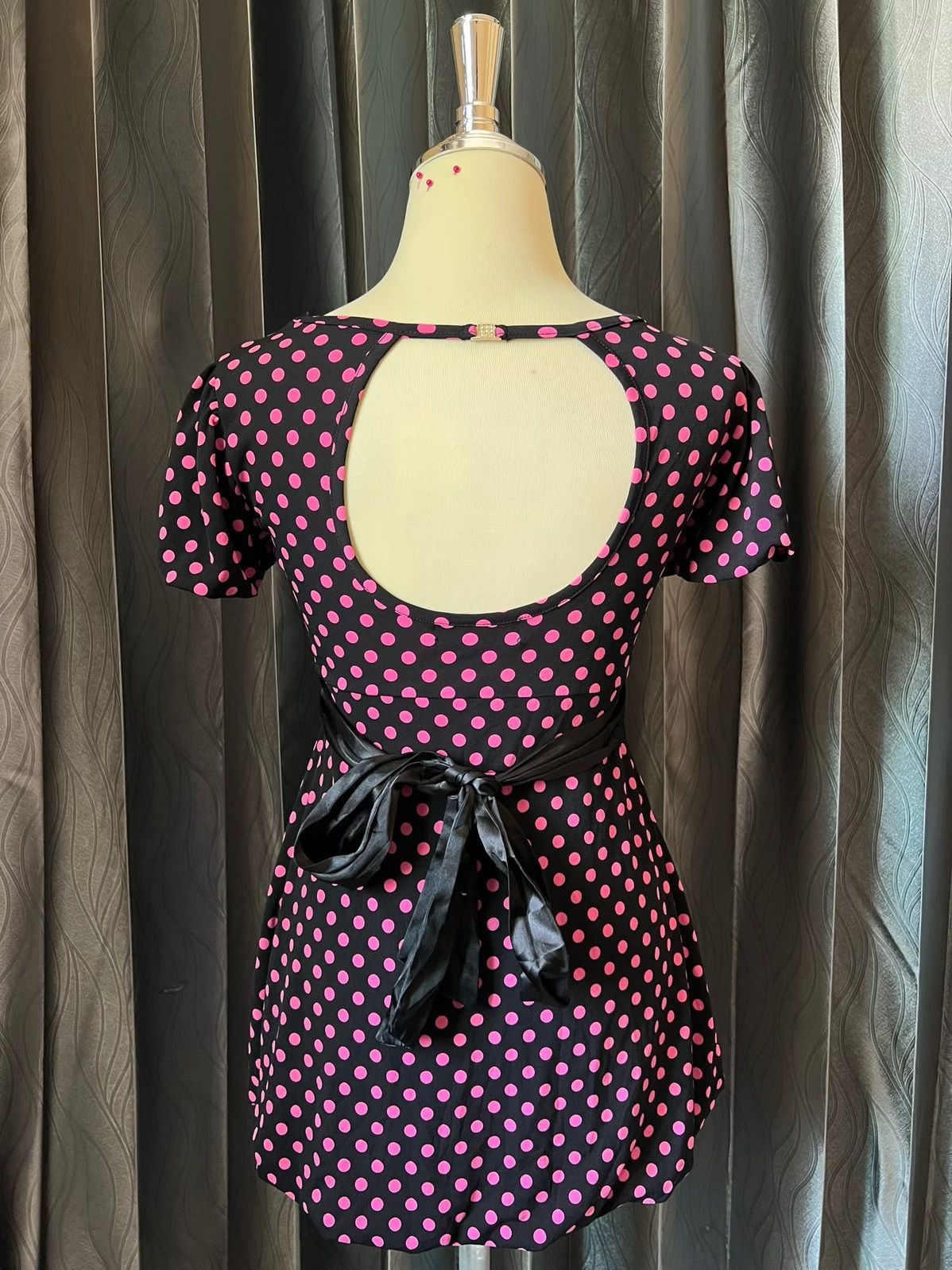 Other CECIL MC BEE POLKADOT MINI DRESS Size S / US 4 / IT 40 - 2 Thumbnail