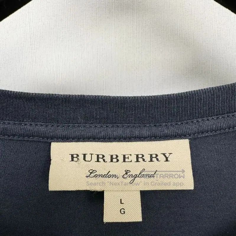 Burberry Burberry Summer Light Blue Women's Tee. Size L / US 10 / IT 46 - 2 Thumbnail