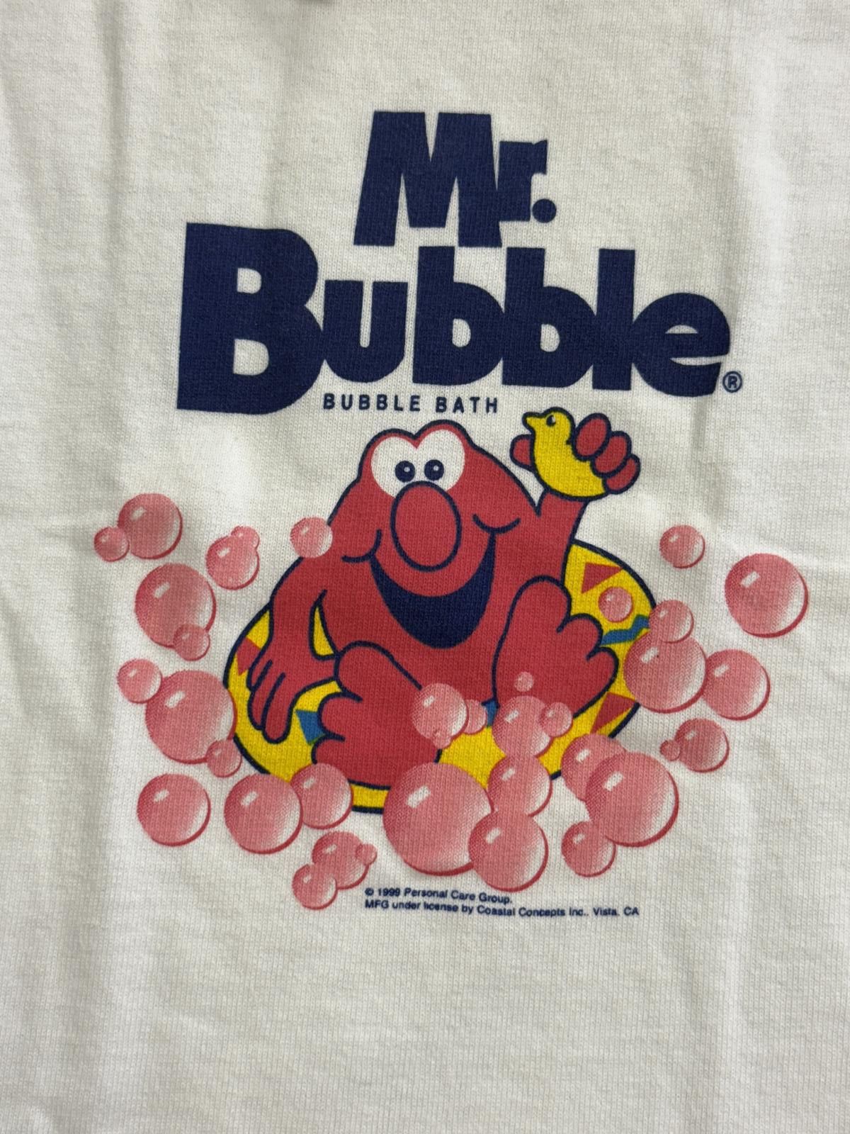 Designer Vintage Mr Bubble T-shirt Bubble Bath Mascot Baby Tee Size 2 Size US XXS / EU 40 - 3 Thumbnail