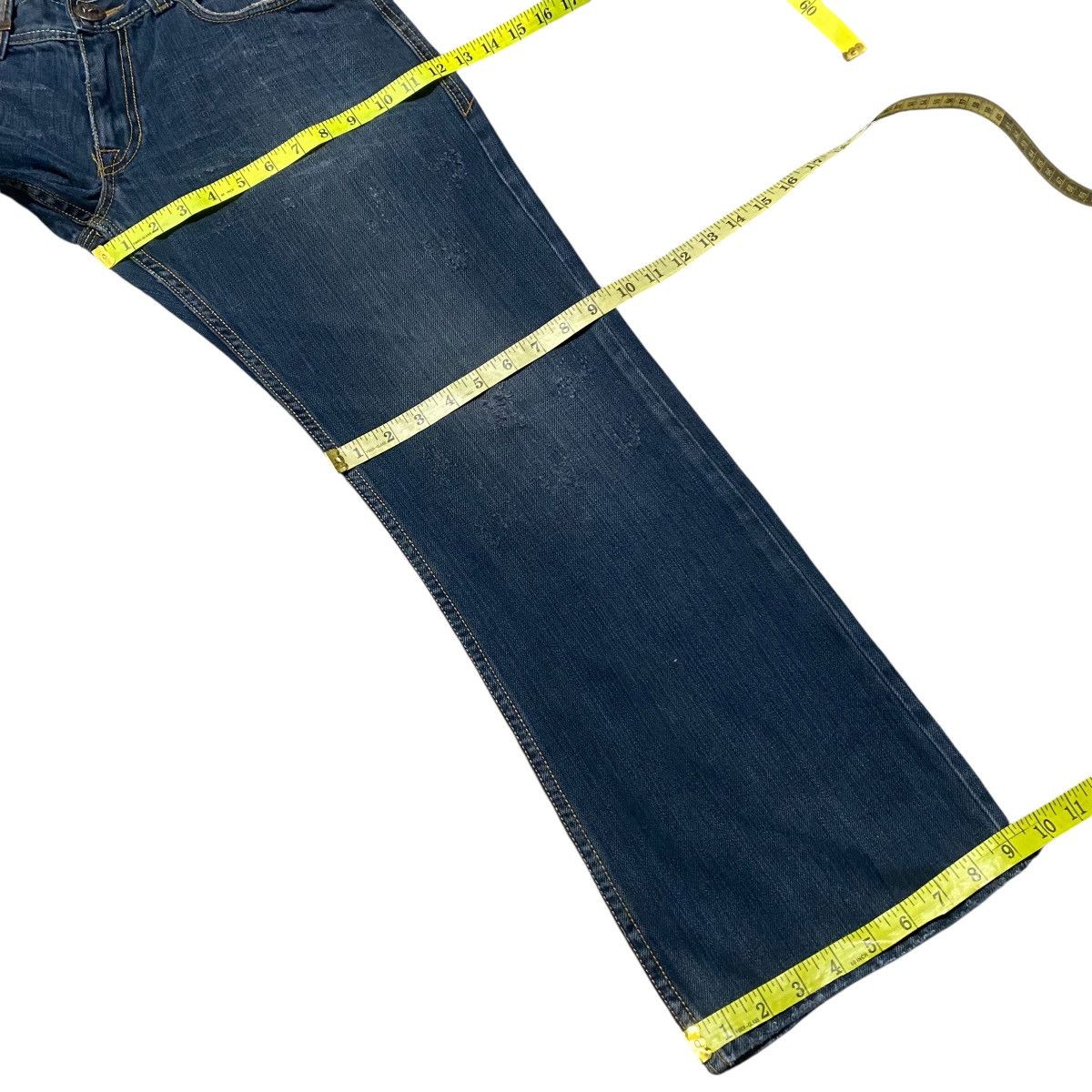 Affliction Vintage Y2K AFFLICTION Denim Embroidered Jeans Size US 32 / EU 48 - 20 Thumbnail