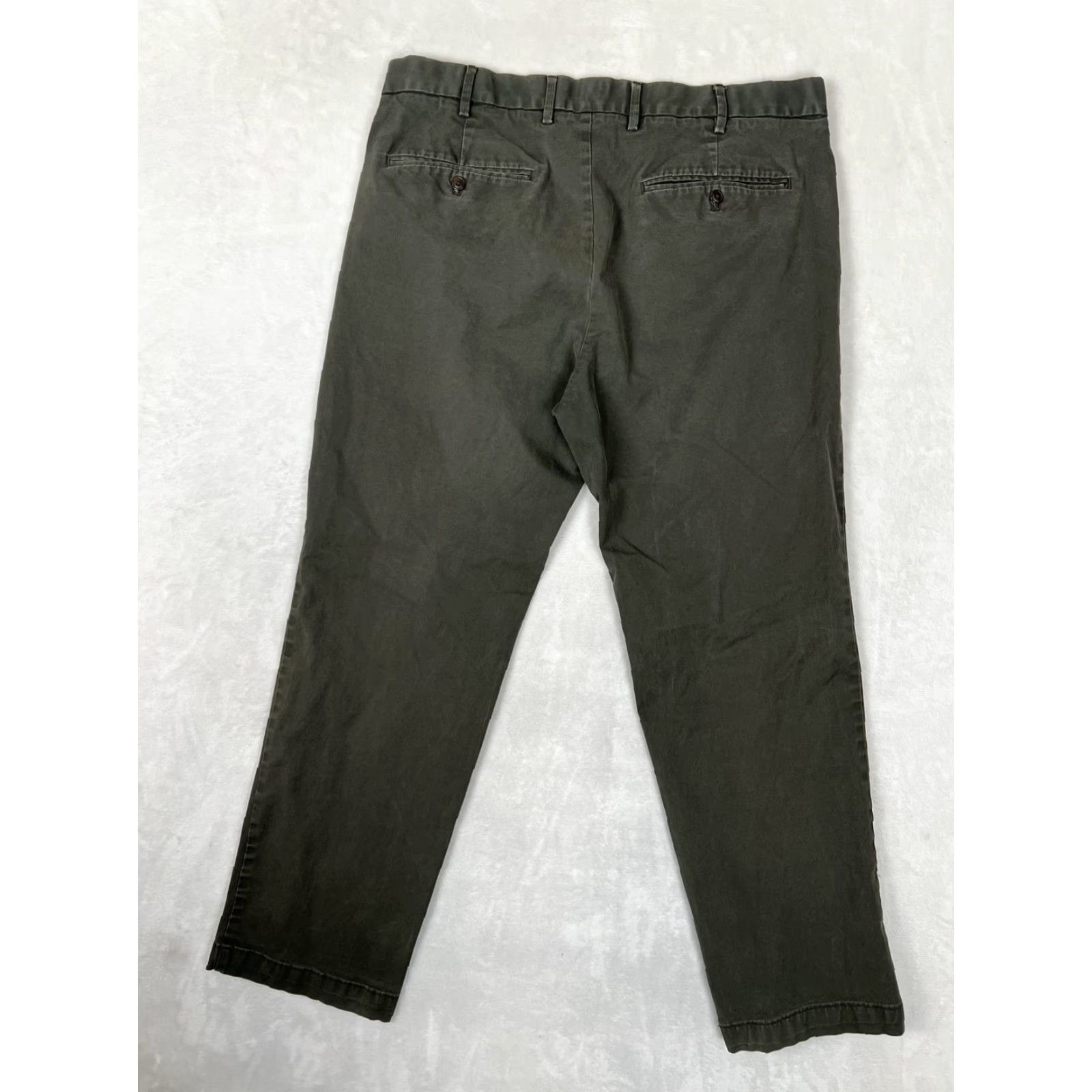 Gap Gap Chino Pants Mens 36x30 Green Straight Cotton Twill GAP for Good Casual Business Comfort Mens Size US 36 / EU 52 - 7 Thumbnail