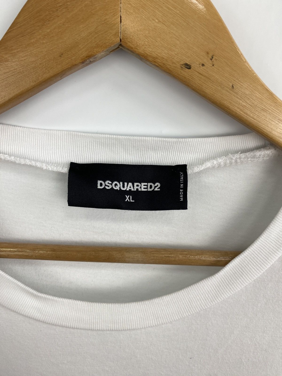 Dsquared2 🇮🇹 Dsquared2 Big Logo Y2K T-Shirt Rare Retro Hype Size US XL / EU 56 / 4 - 5 Thumbnail