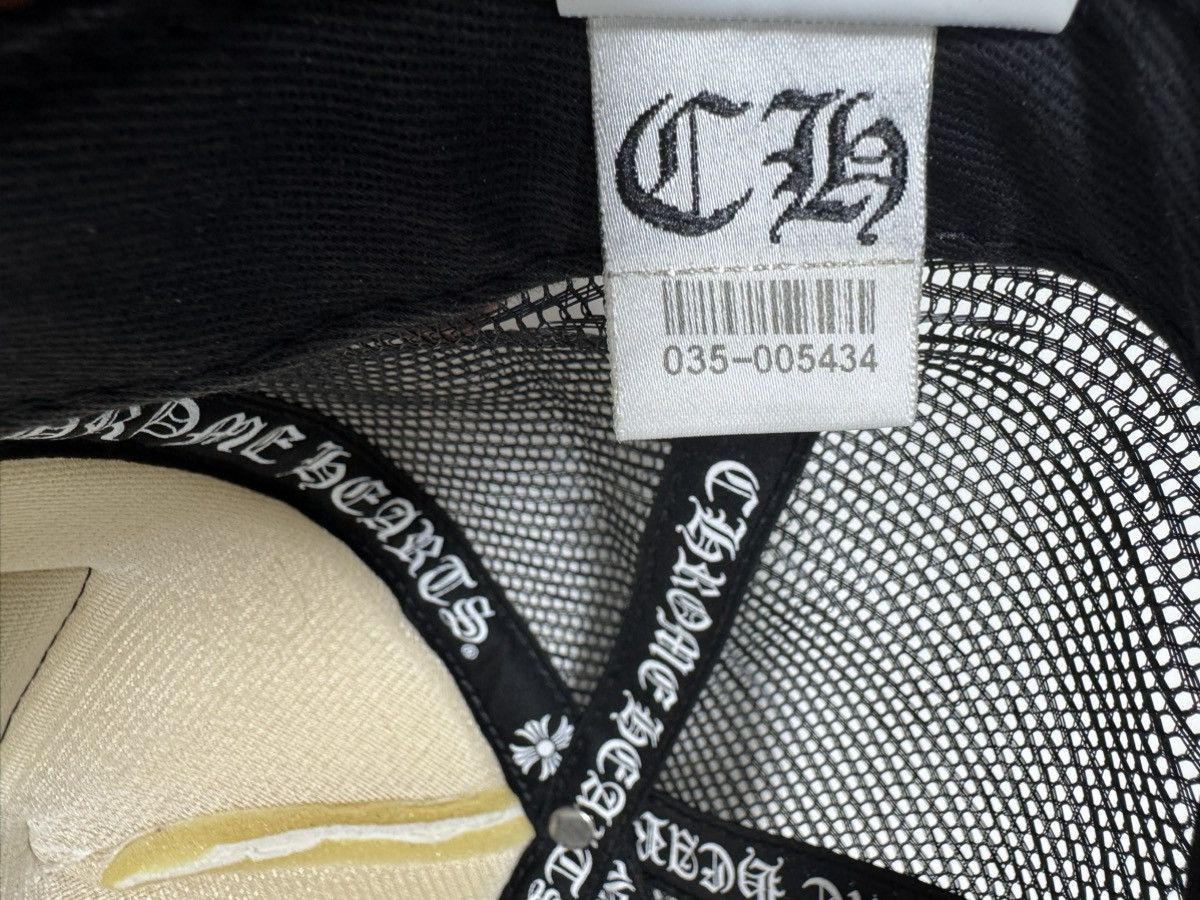 Chrome Hearts White and Black Chrome Hearts Trucker Hat Size ONE SIZE - 7 Thumbnail