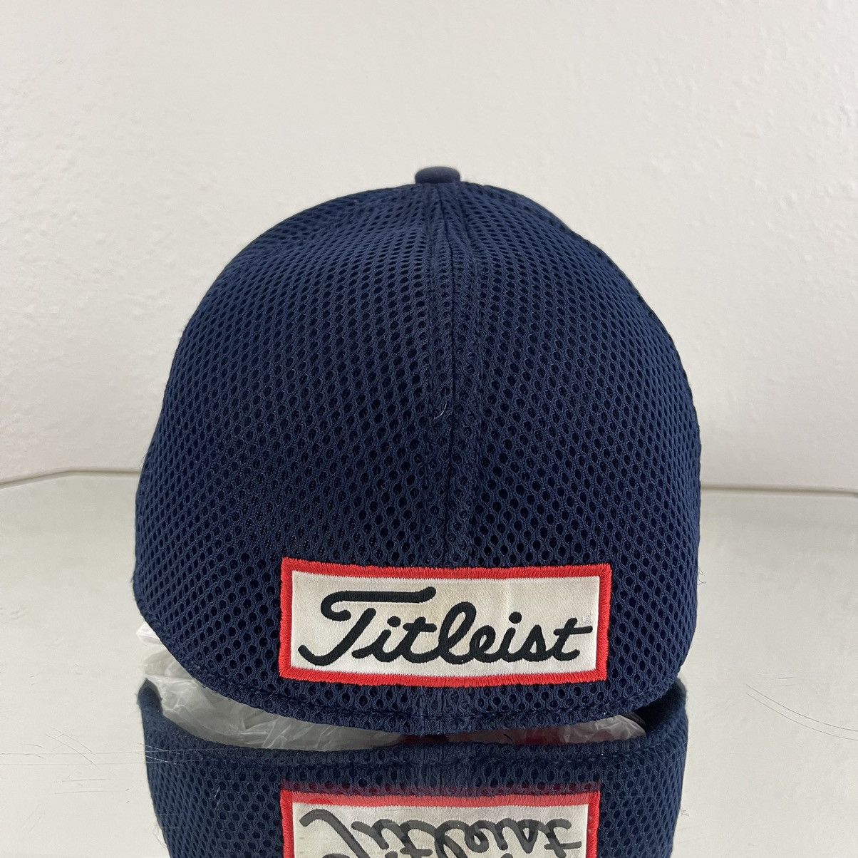 Titleist TITLEIST Navy Blue White Unisex Tour Elite Baseball Cap Hat Size ONE SIZE - 3 Thumbnail