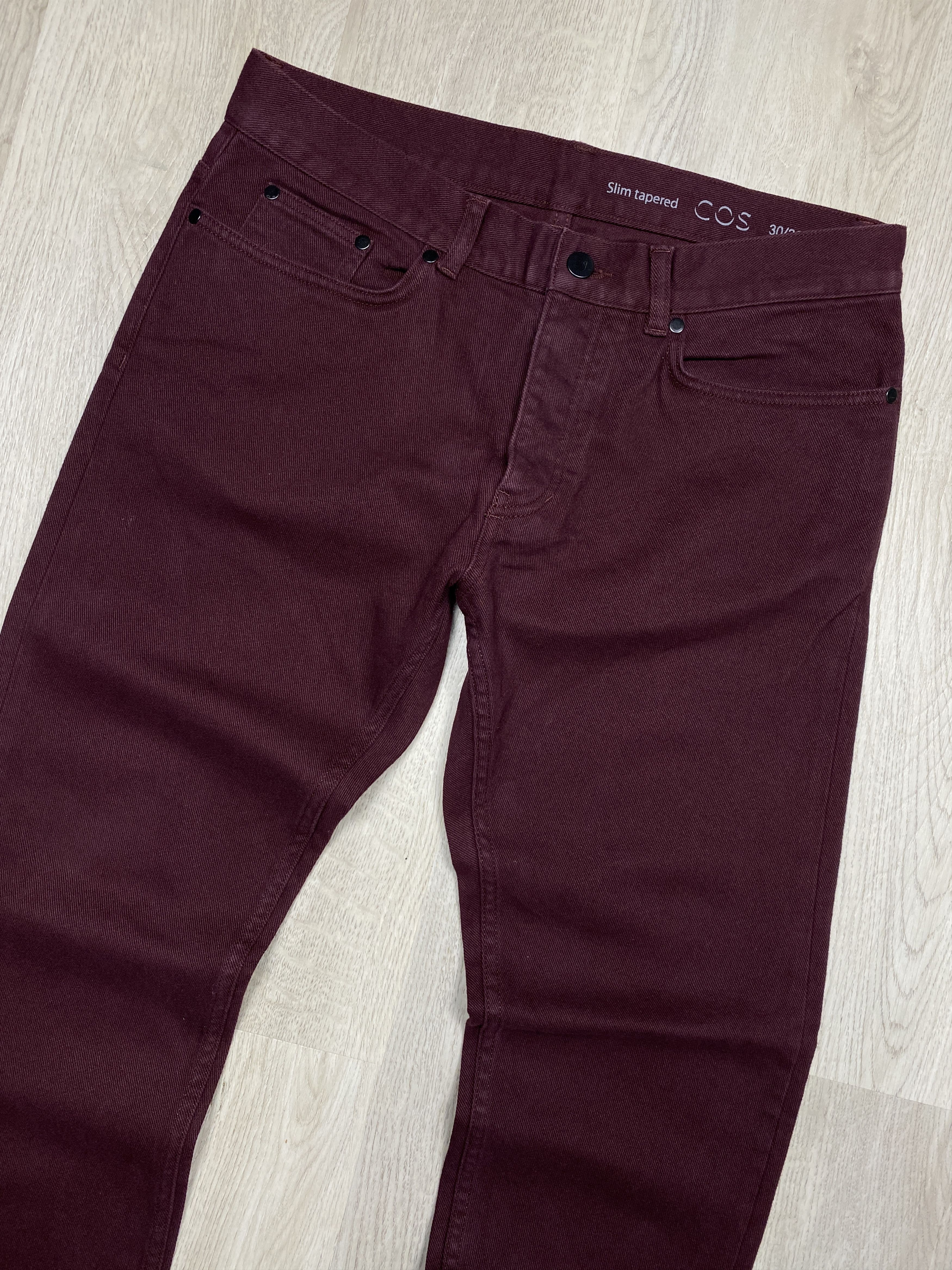 Cos Cos Mens Denim Pants Jeans Size US 30 / EU 46 - 2 Thumbnail