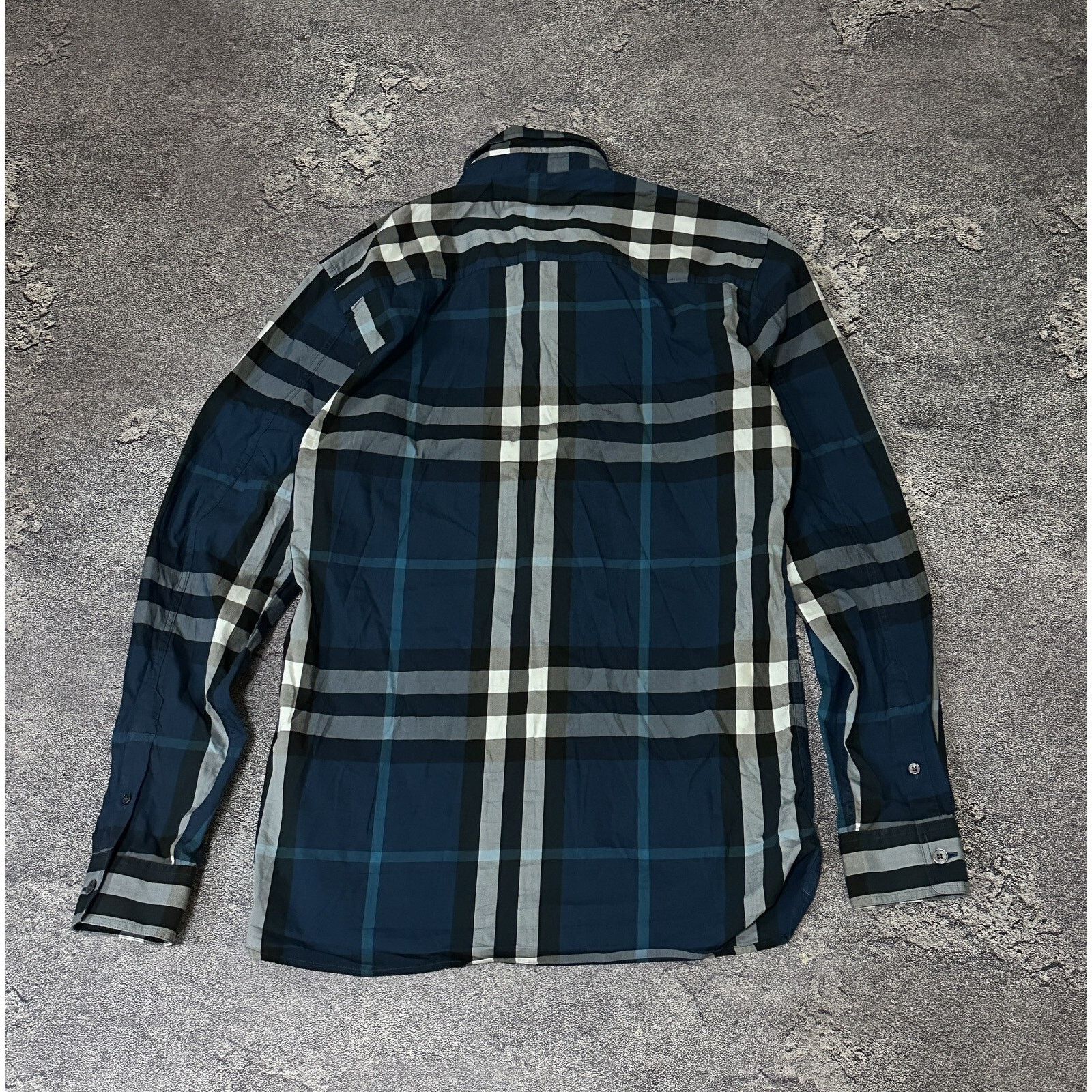 Burberry Burberry Blue Nova Check Men’s Shirt XS Size OldMoney Style Size US XS / EU 42 / 0 - 2 Thumbnail
