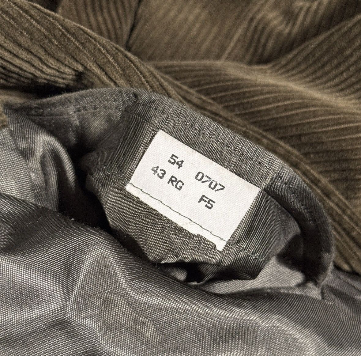 VTG Brooks Brothers Brown Corduroy Blazer Made in USA 43R