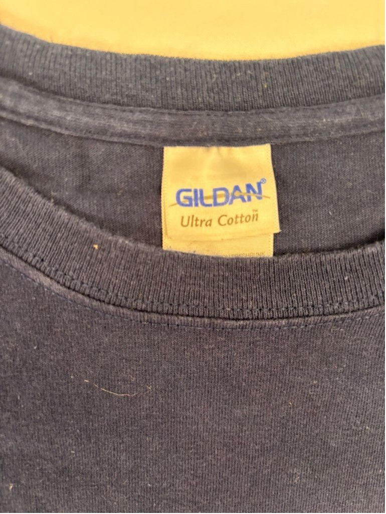 Gildan Men's Gildan T-shirt Size 2XL Blue US Navy Size US XL / EU 56 / 4 - 8 Thumbnail