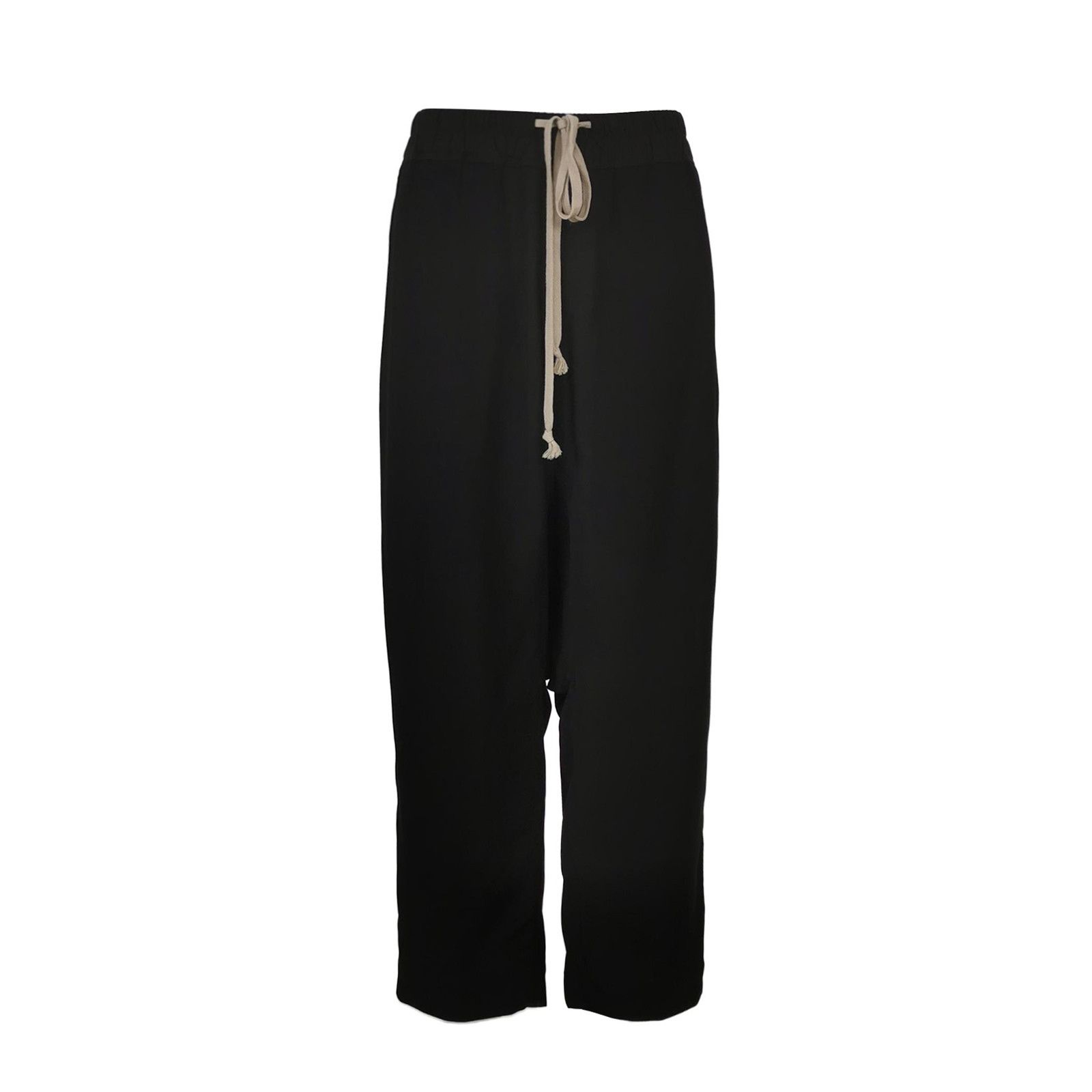 Rick Owens Rick Owens Wool Blend Drawstring Pants IT 40 Size 27" / US 4 / IT 40 - 1 Thumbnail