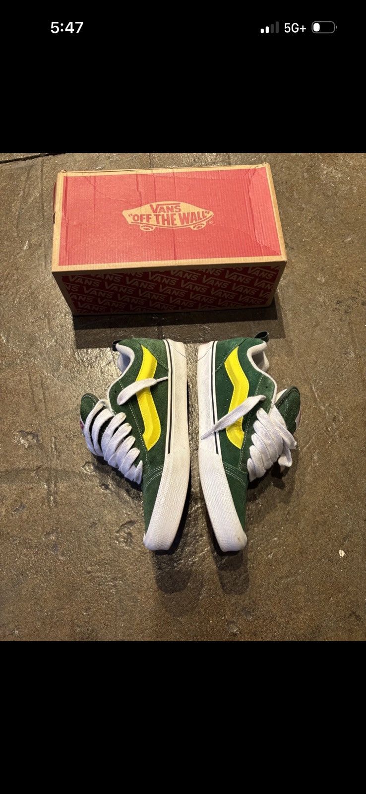 Vans Vans Knu Skool Green Size US 10 / EU 43 - 3 Thumbnail