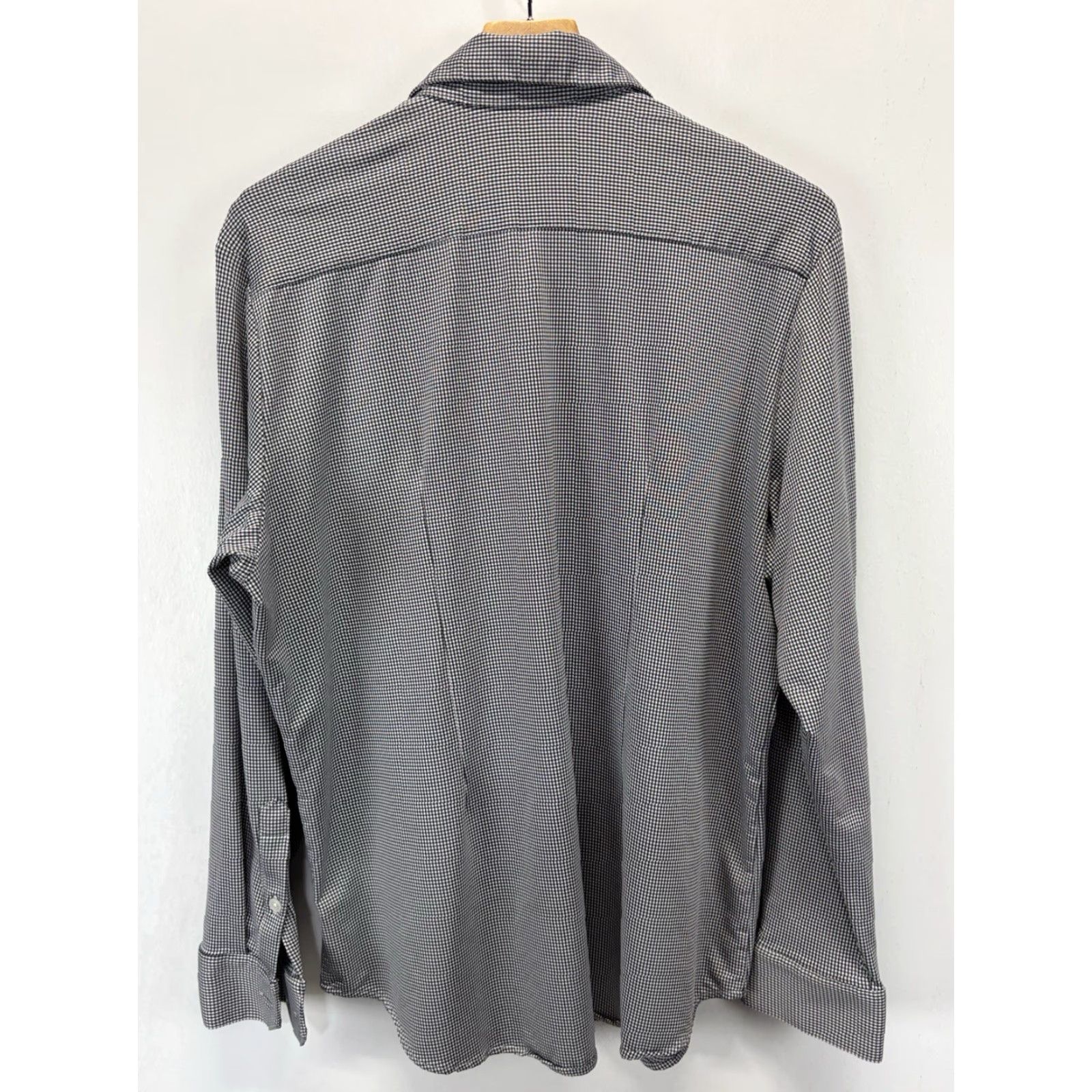 Mizzen+Main Mizzen+Main Shirt Mens X-large Performance Stretch Button Up Leeward Check Size US XL / EU 56 / 4 - 3 Thumbnail
