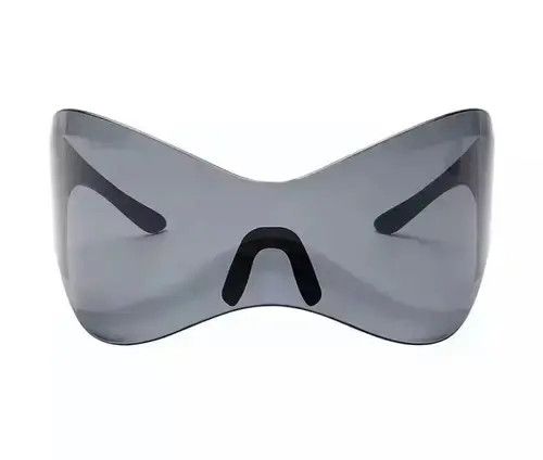 Jewelry Future Dystopian Sunglasses Retro Cyber Punk Archive Cosplay Size ONE SIZE - 3 Thumbnail