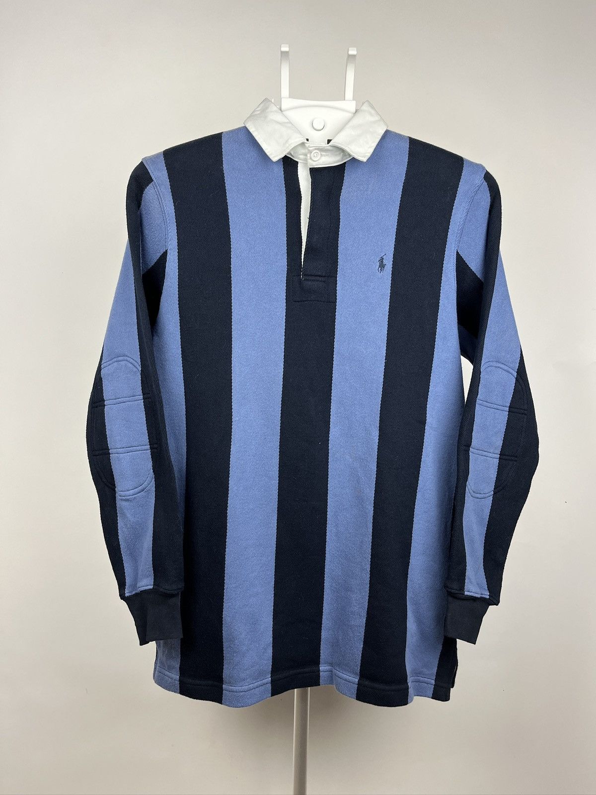 Polo Ralph Lauren Rare🔥90s PRL Chief Keef Rugby Jersey Long Sleeve Polo Shirt Size US M / EU 48-50 / 2 - 1 Thumbnail