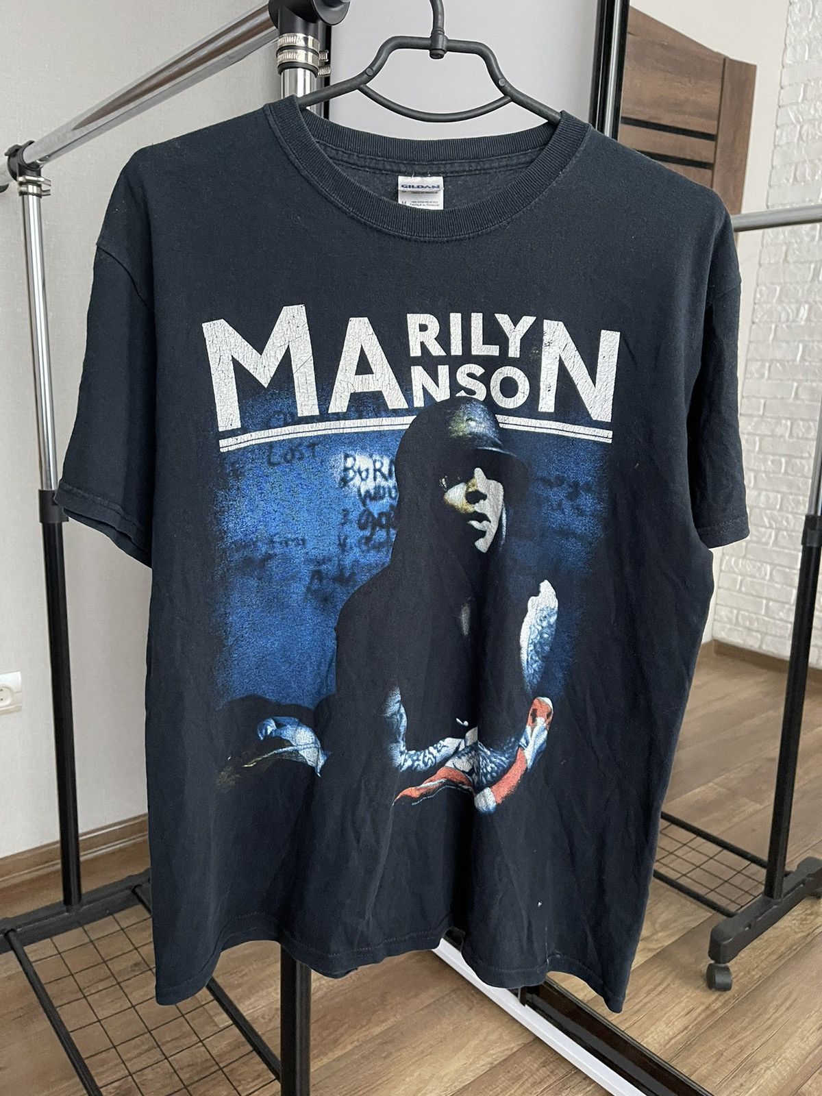 Marilyn Manson Vintage Rock Band T-Shirt Tee 90s