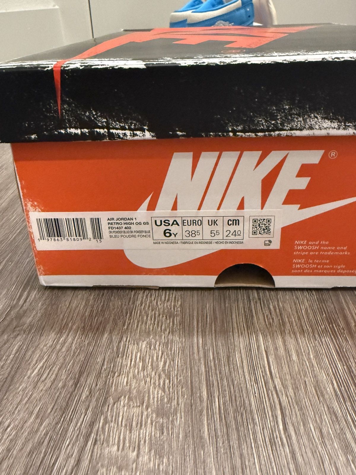Jordan Brand Jordan 1 UNC Size US 6 / EU 39 - 11 Thumbnail