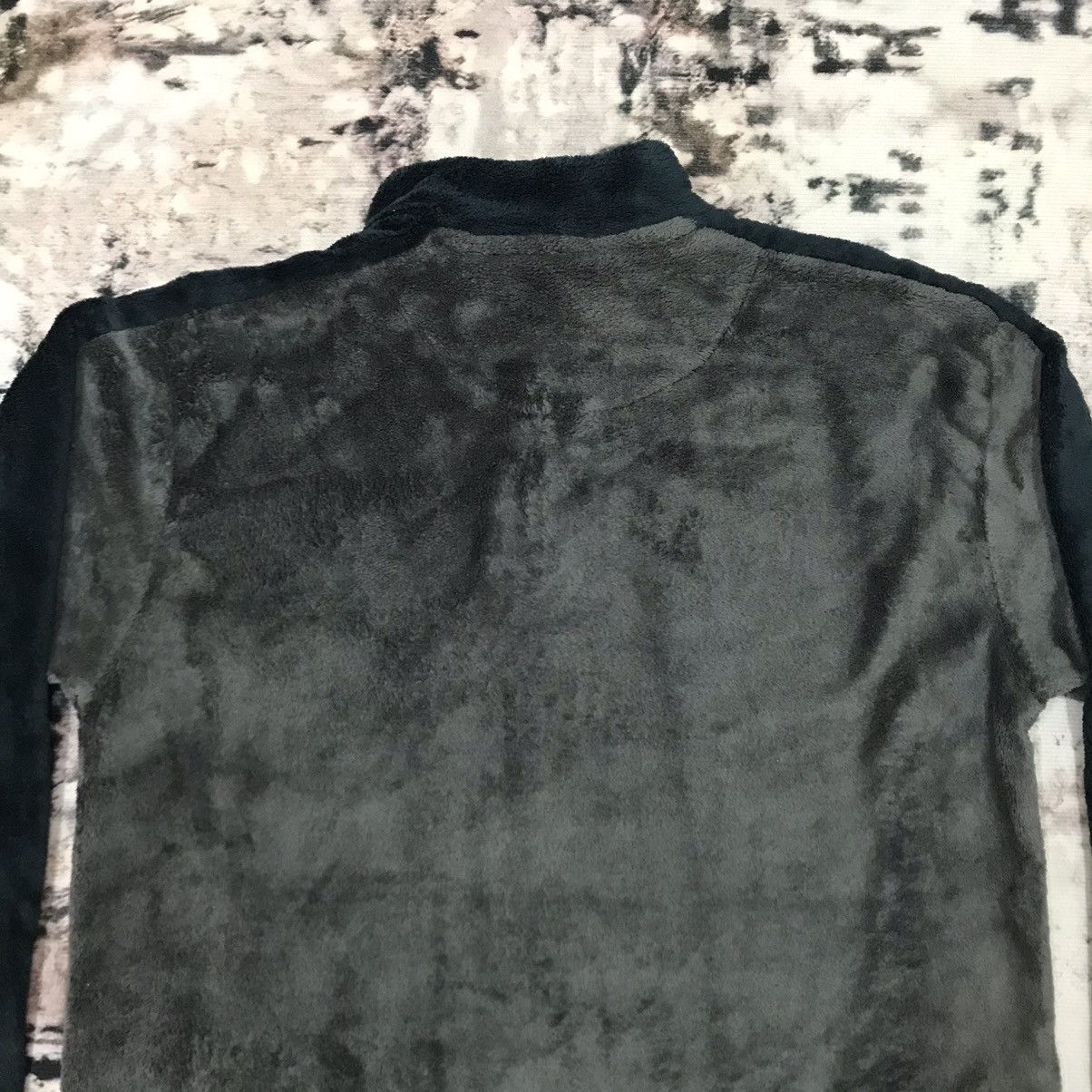Japanese Brand × Kansai Yamamoto × Vintage Vintage Kansai Yamamoto Homme Velvet Sweater Half Button Up Size US M / EU 48-50 / 2 - 8 Thumbnail